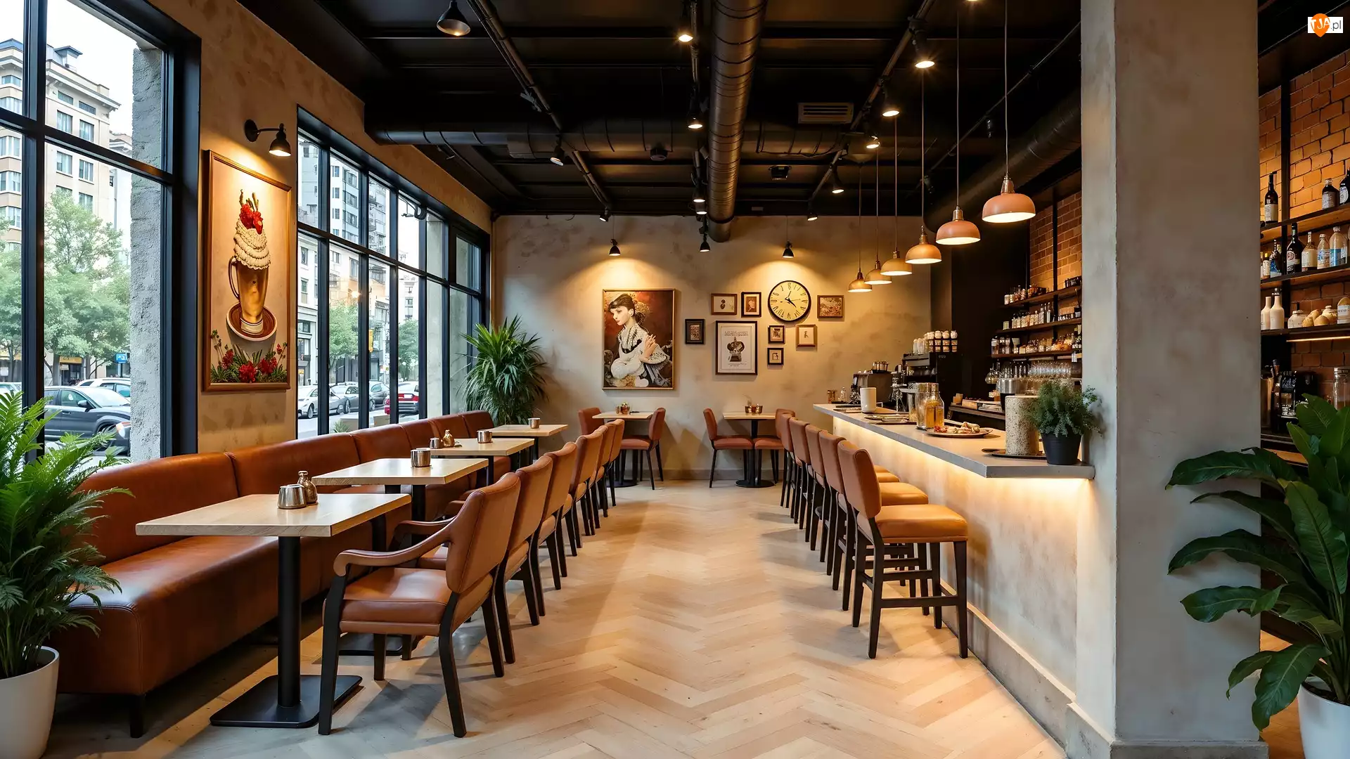 Bar, Restauracja, Krzesła, Wnętrze, Stoliki, Bufet