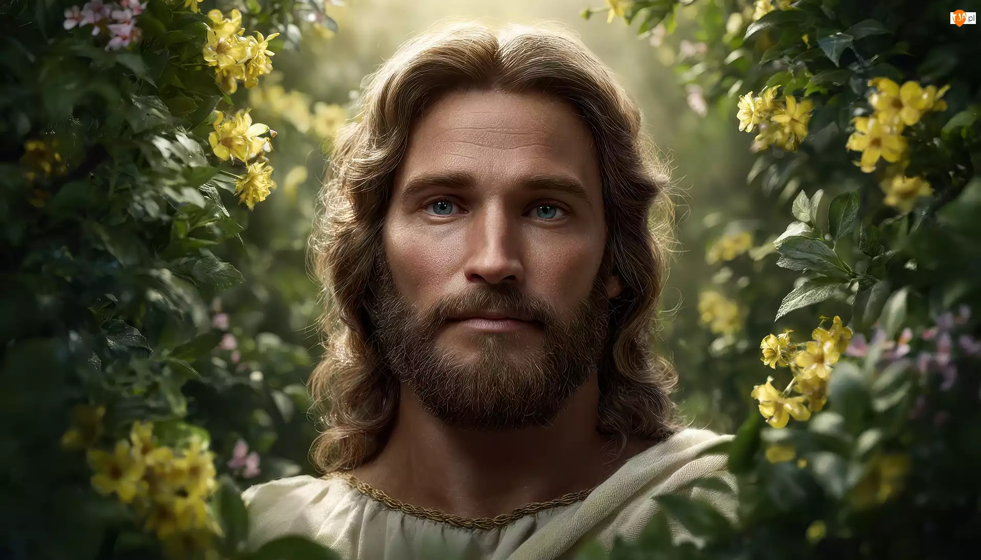 Grafika AI, Jezus Chrystus, Wiara, Chrześcijaństwo