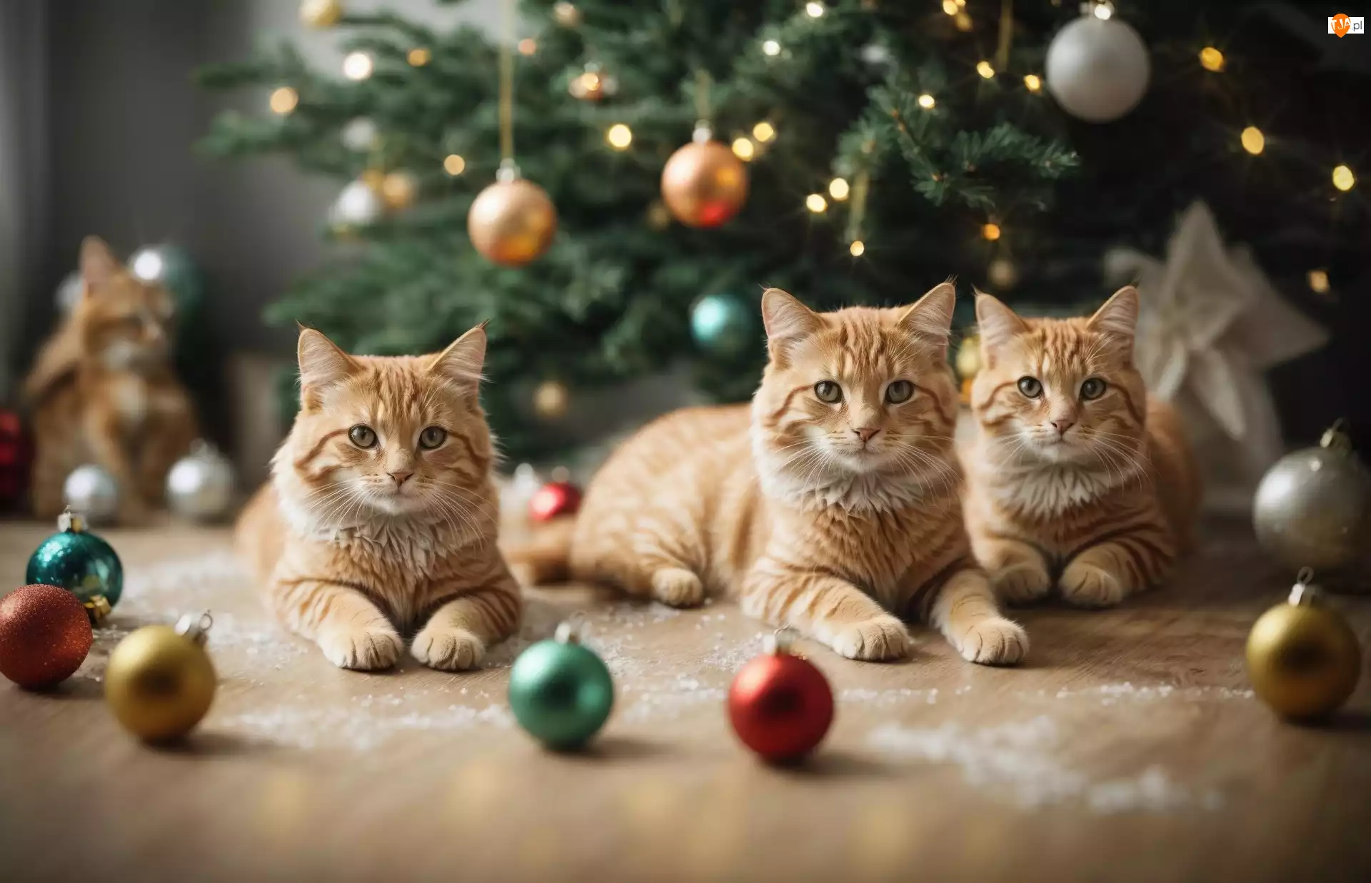 Bombki, Trzy, Rude, Koty