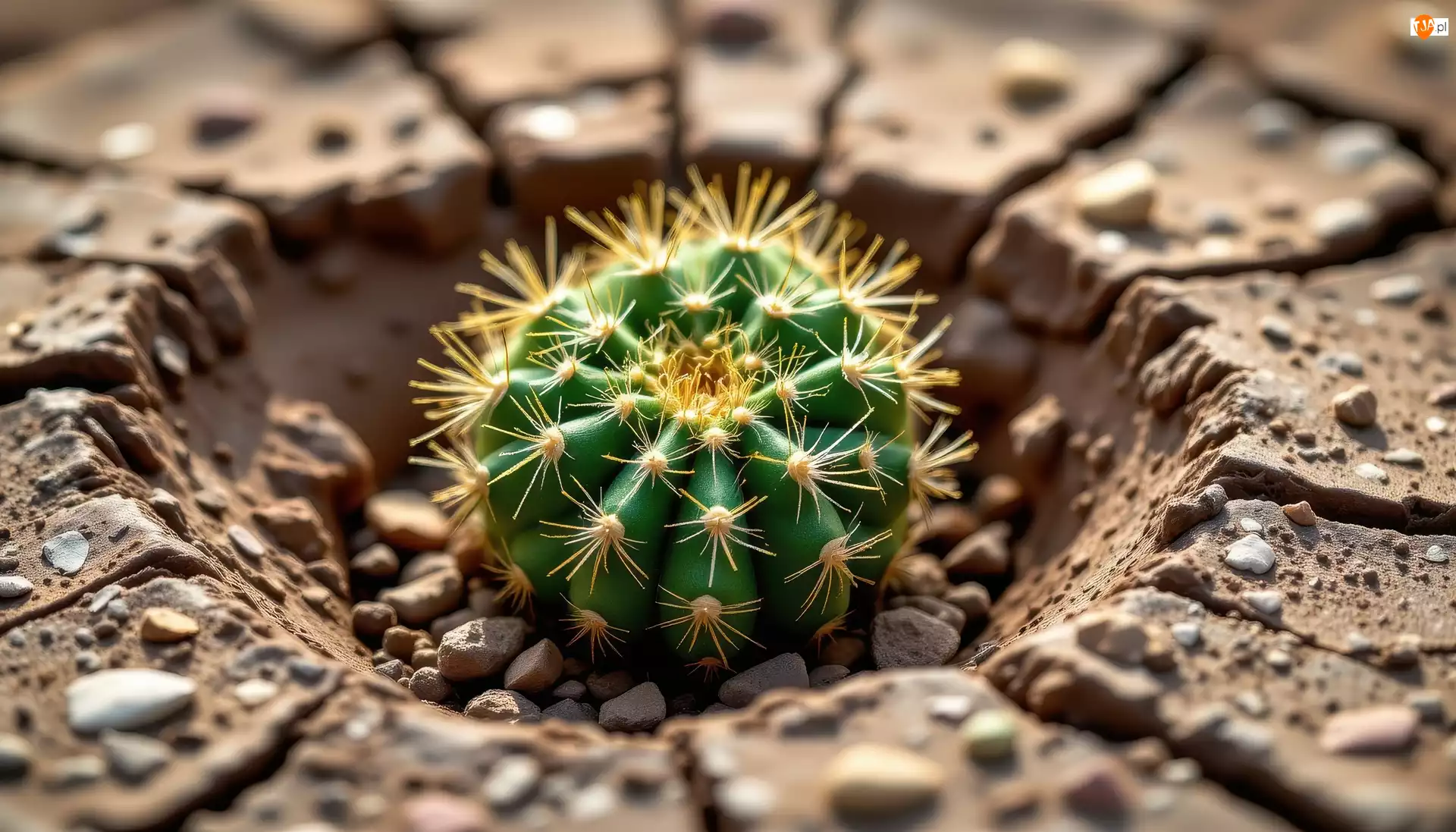 Glina, Kaktus, Ziemia