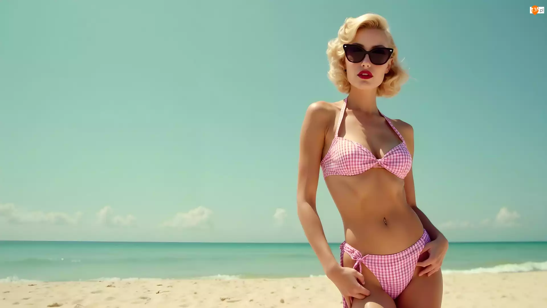 Bikini, Kobieta, Kostium