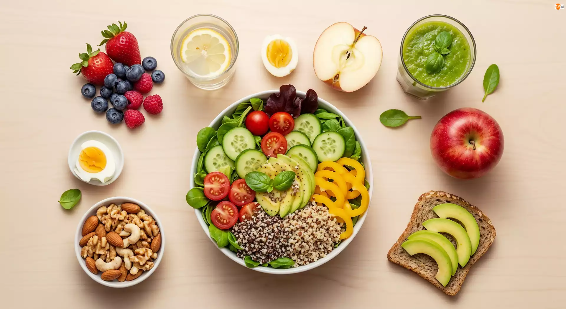 Śniadanie, Jedzenie