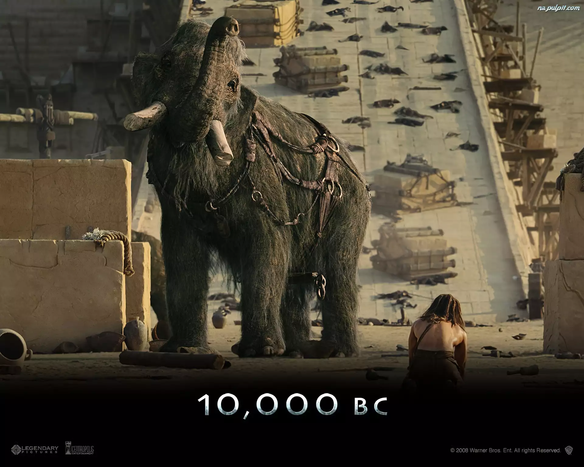 10000 Bc, ofiary, stary, mamut
