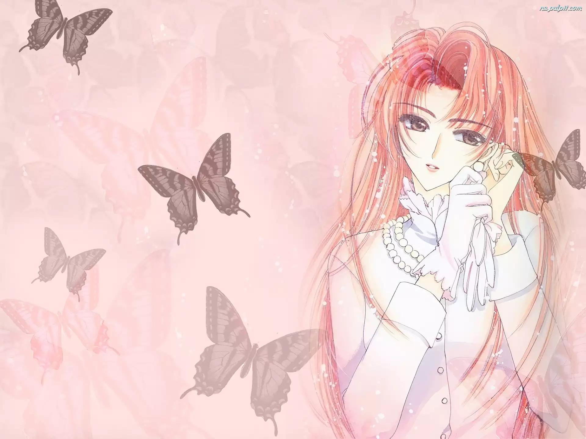 dziewczyna, Cardcaptor Sakura, motyle