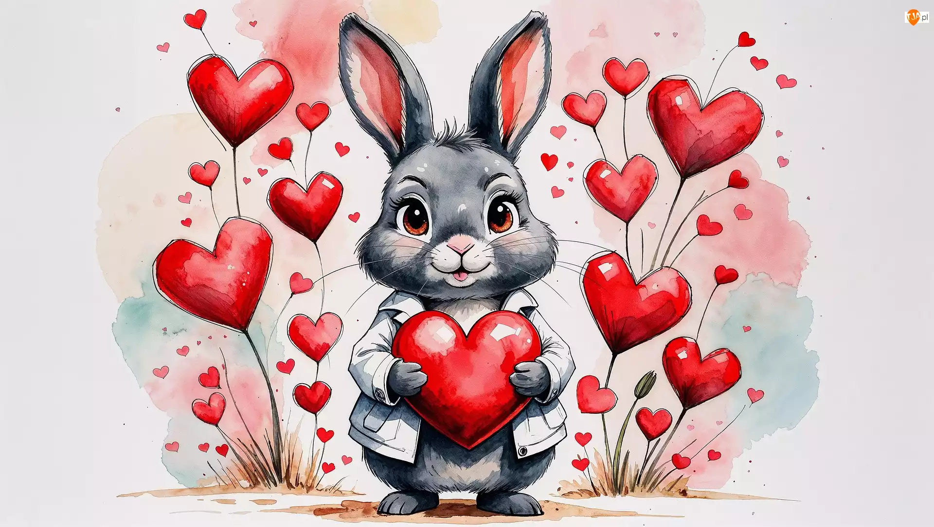 Królik, Miłość, Serce