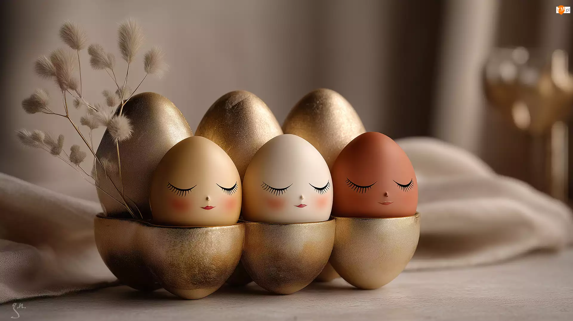 Grafika AI, Jajka, Suszki