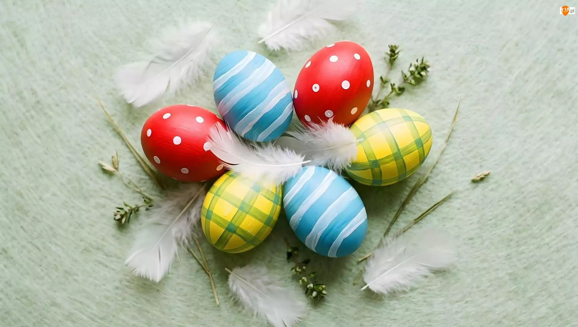 Malowane, Wielkanoc, Jajka