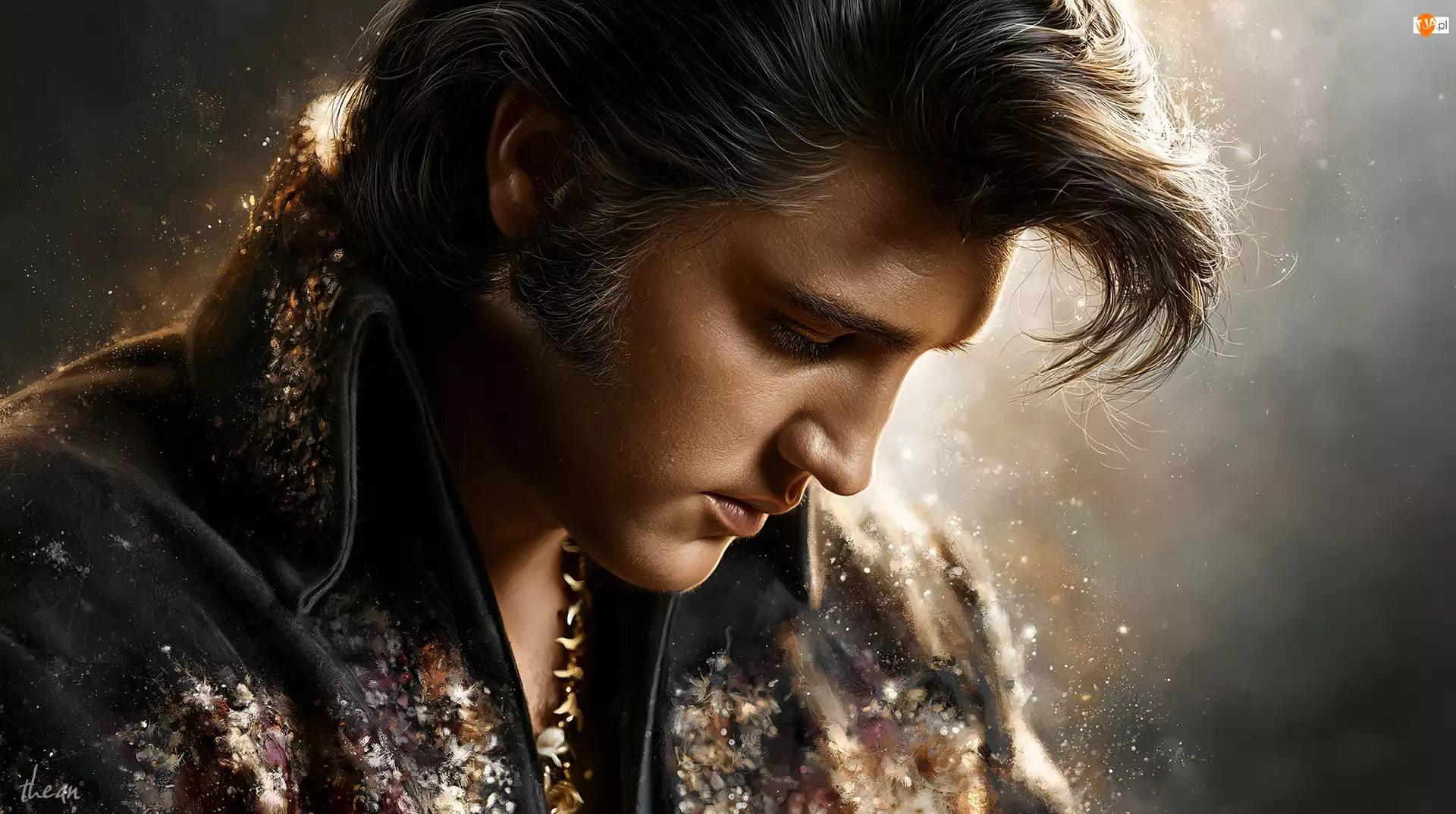 Grafika AI, Elvis Presley, Piosenkarz