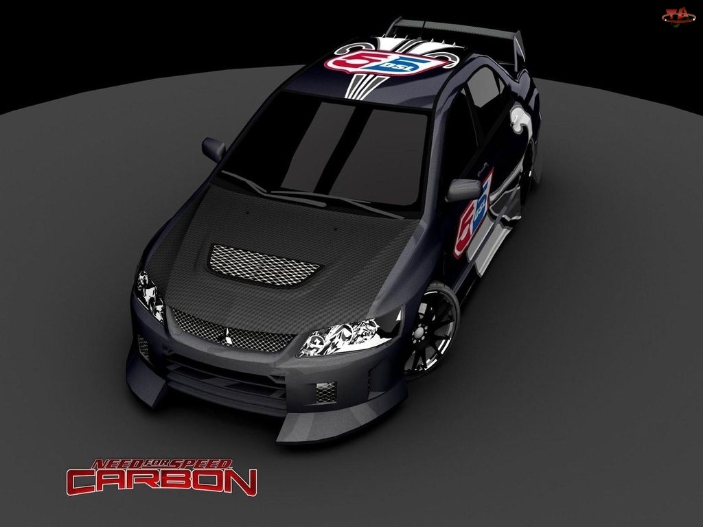 mitsubishi, Need For Speed Carbon, samochód