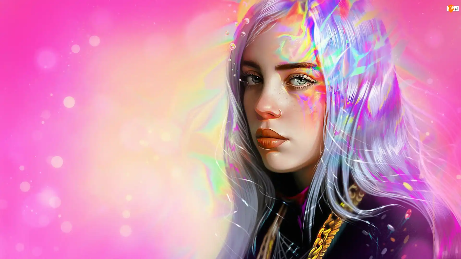 Billie Eilish, Grafika, Kobieta, Piosenkarka