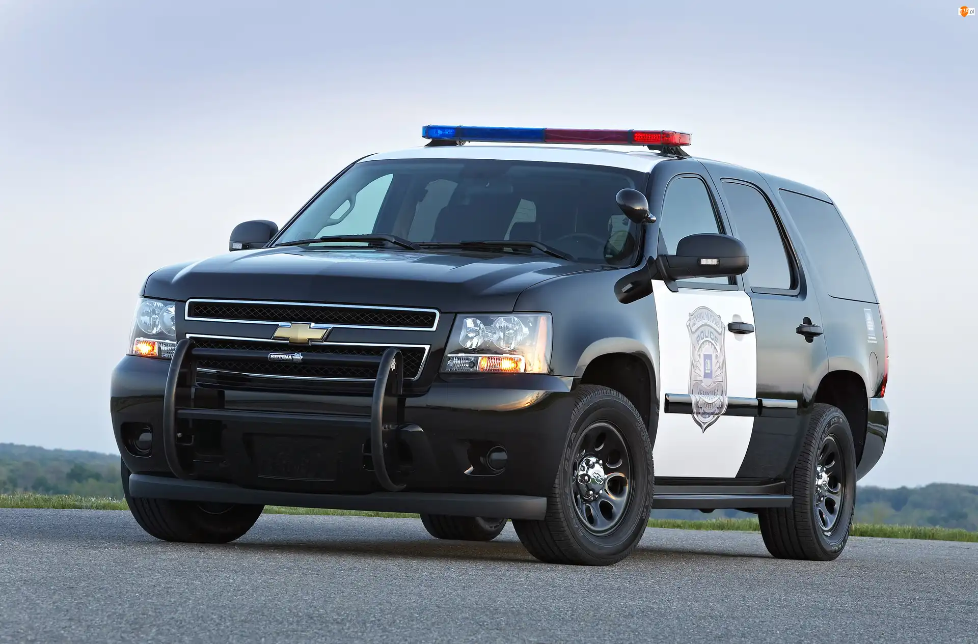 Tahoe, Samochód, Policyjny, Chevrolet