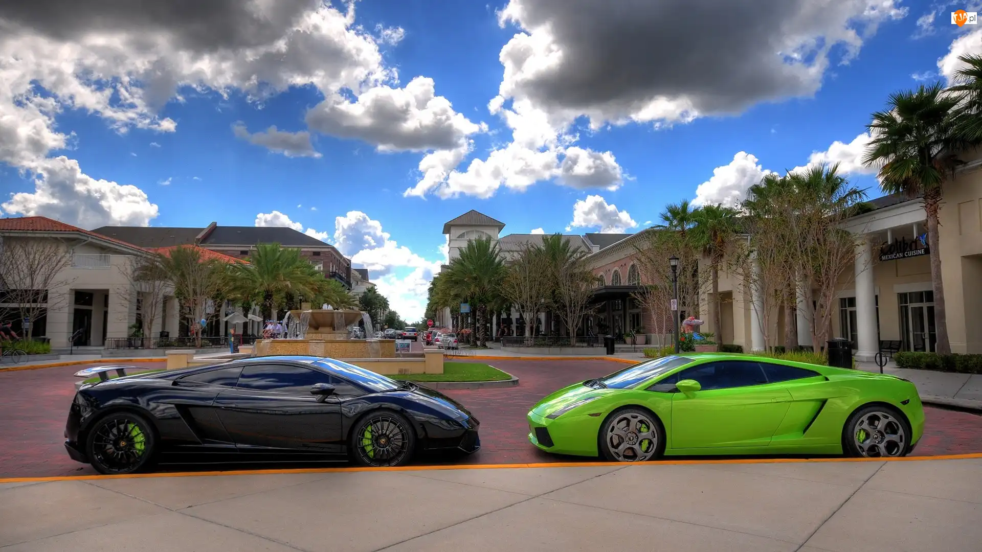 Fontanna, Lamborghini, Gallardo, Domy
