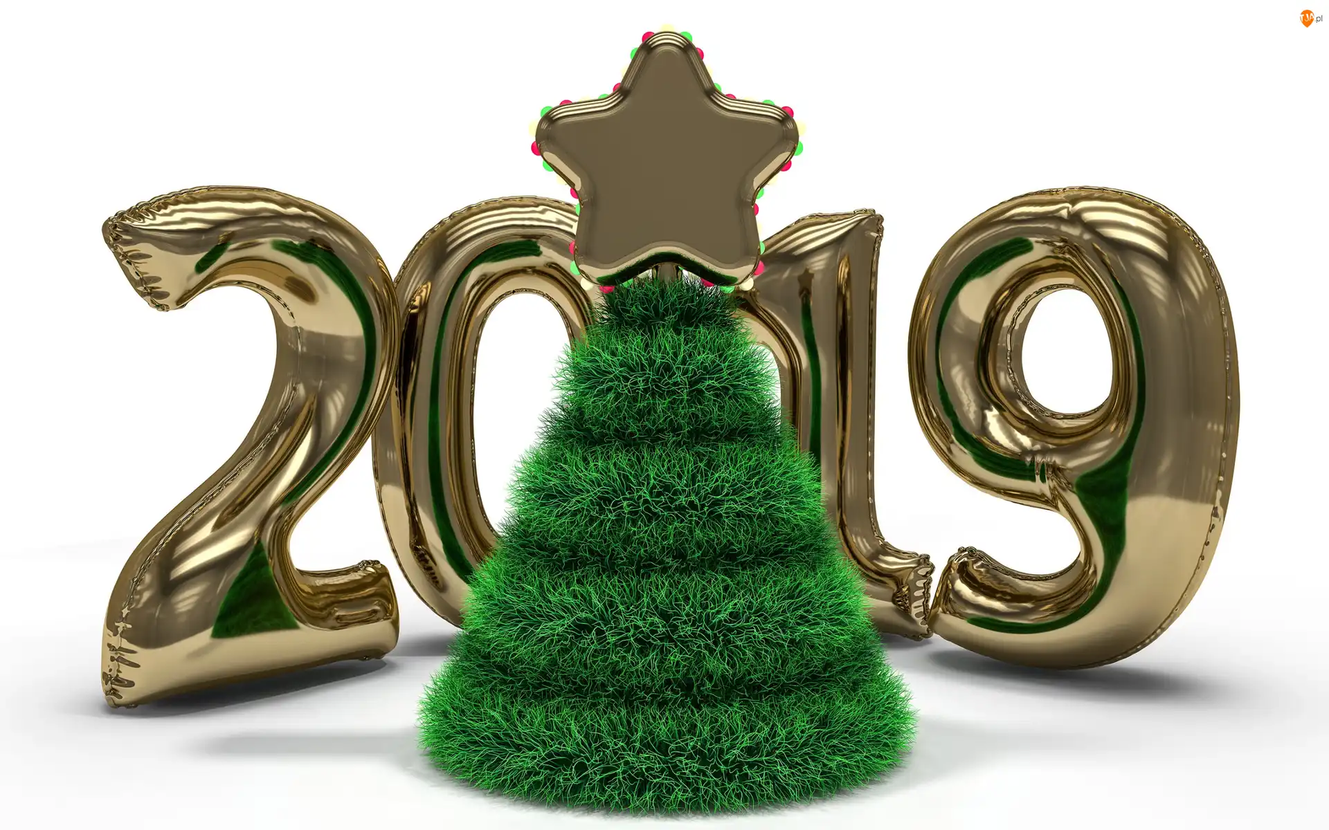2019, Choinka, Nowy Rok