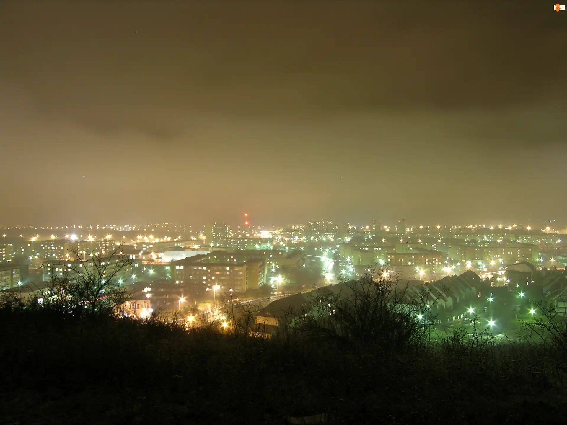 Światła, Miasto, Nocą