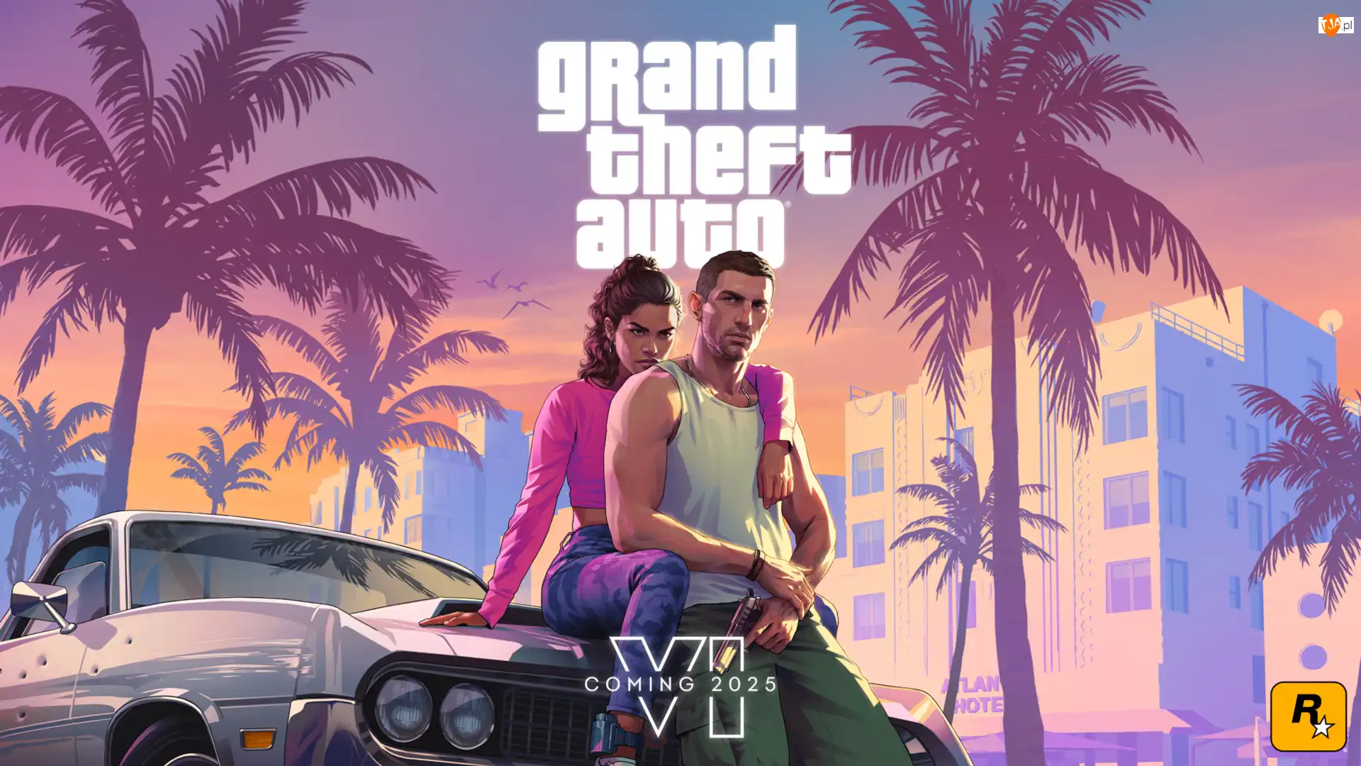 Plakat, Postacie, Gra, GTA 6
