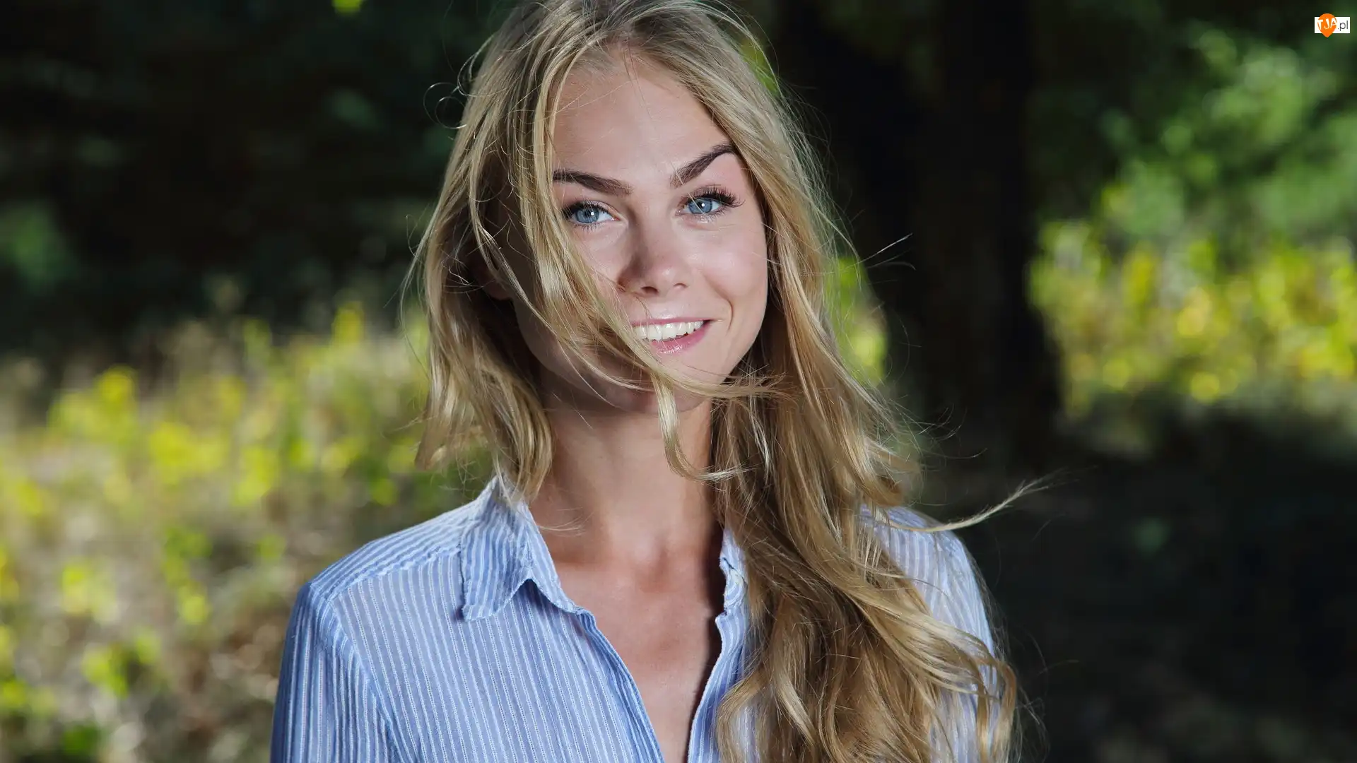 Uśmiech, Dziewczyna, Blondynka