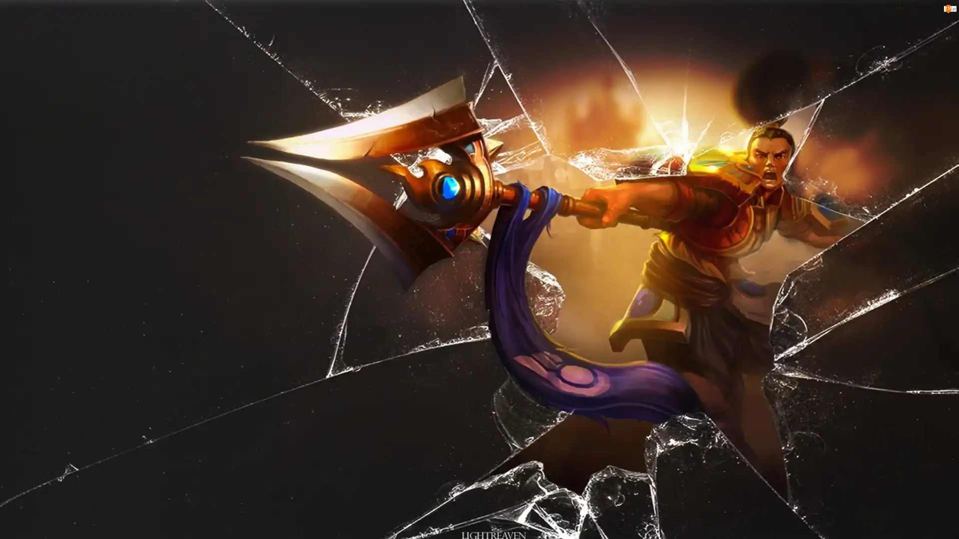 Legends, Xin, League, Pęknięty, Zhao, Of, Ekran, Classic