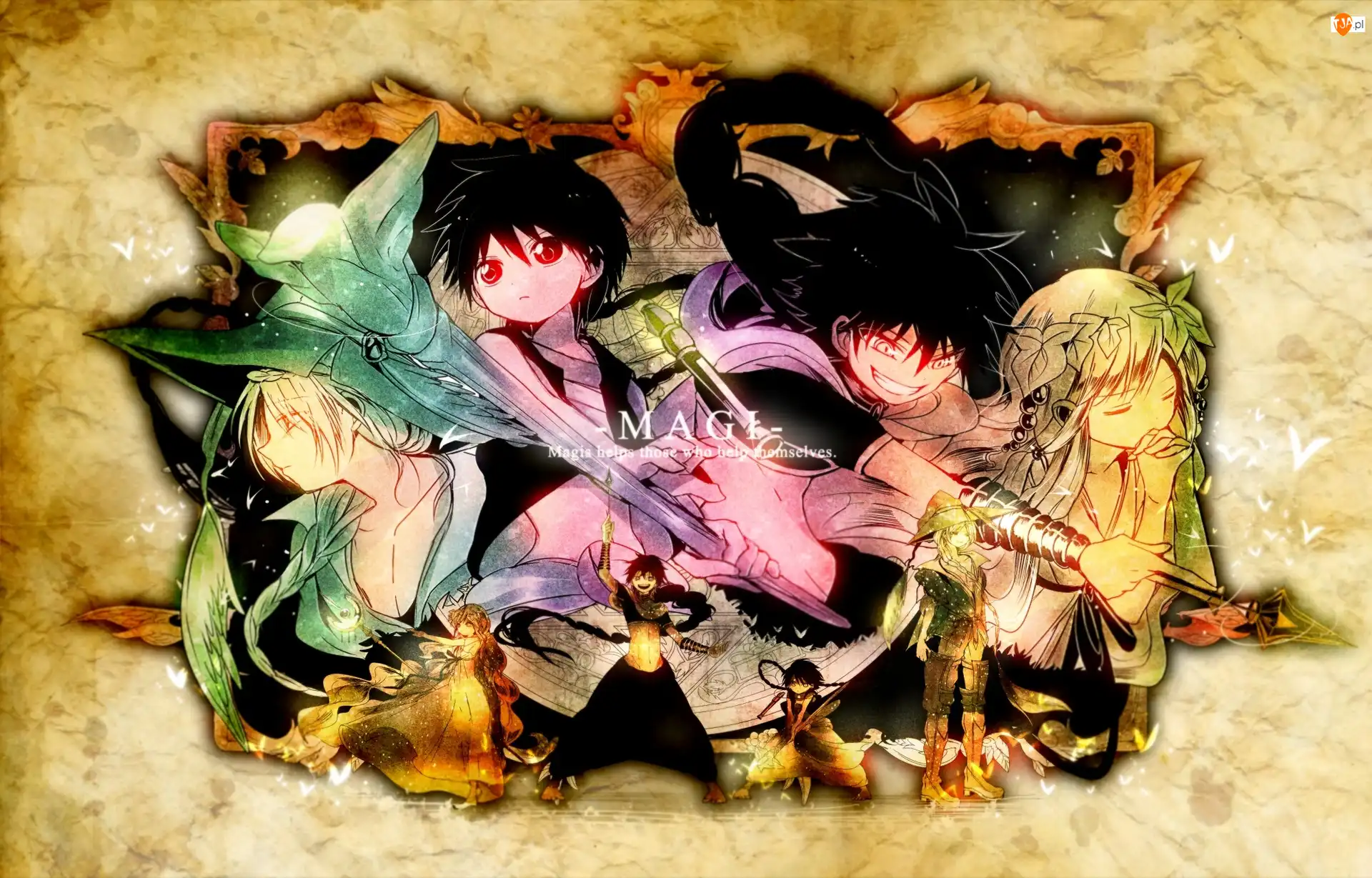 Aladdin, Scheherazade, Yunan, Magi, Judal