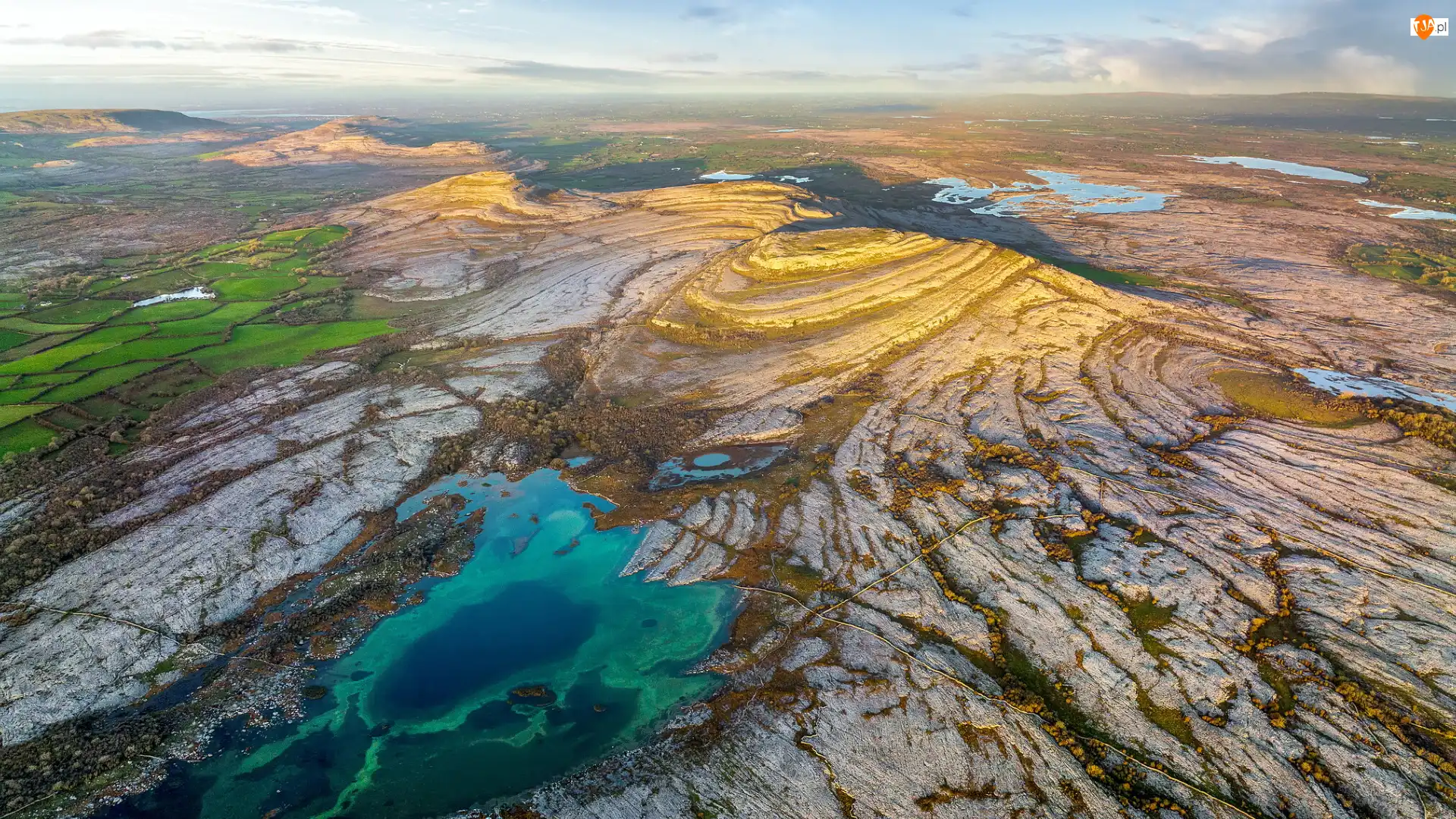 Mullaghmore, Irlandia, Wzgórze, Jeziora, Killinaboy
