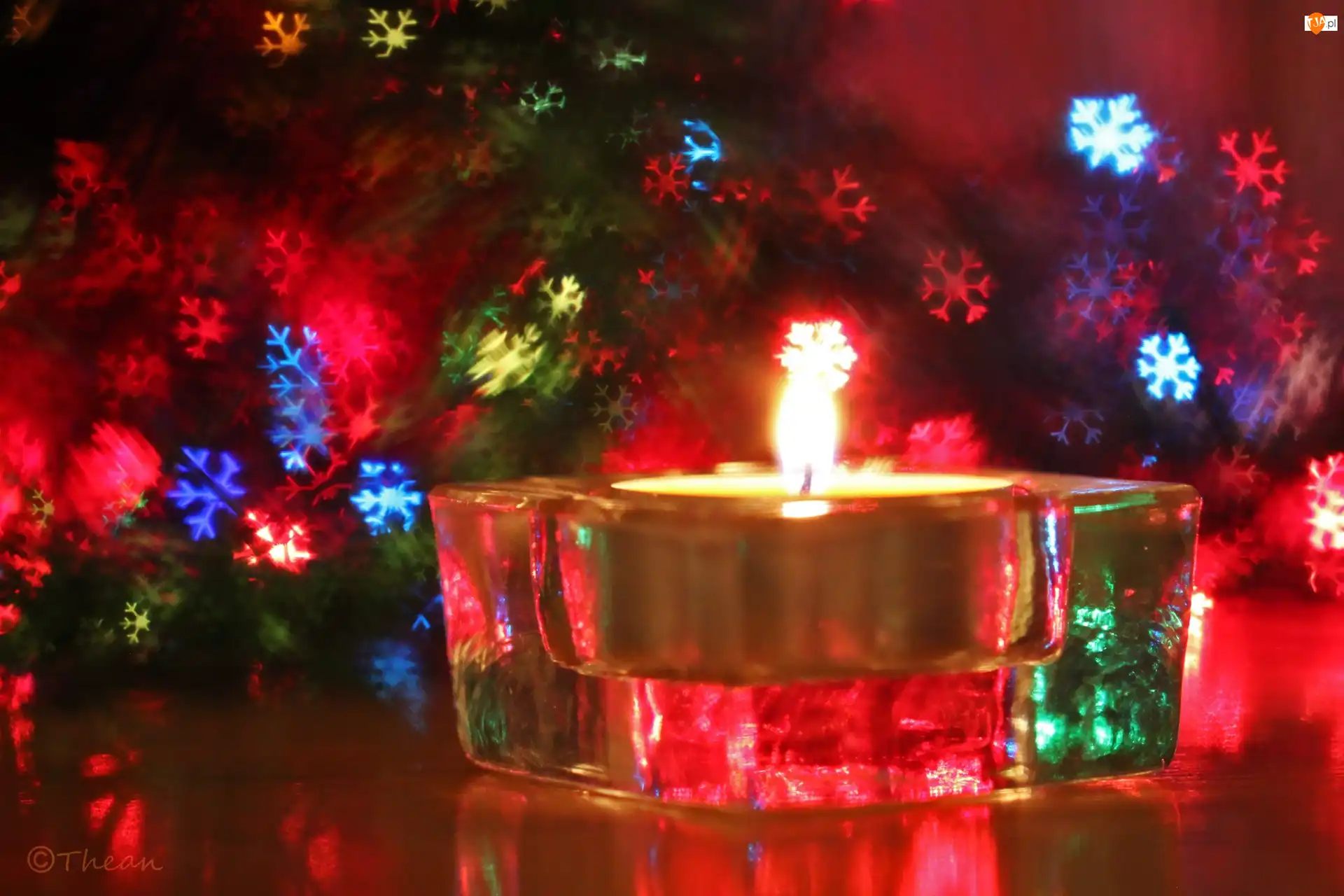 Świecznik, Światełka, Dekoracja, Świeczka, Świąteczna, Gwiazdki, Bokeh