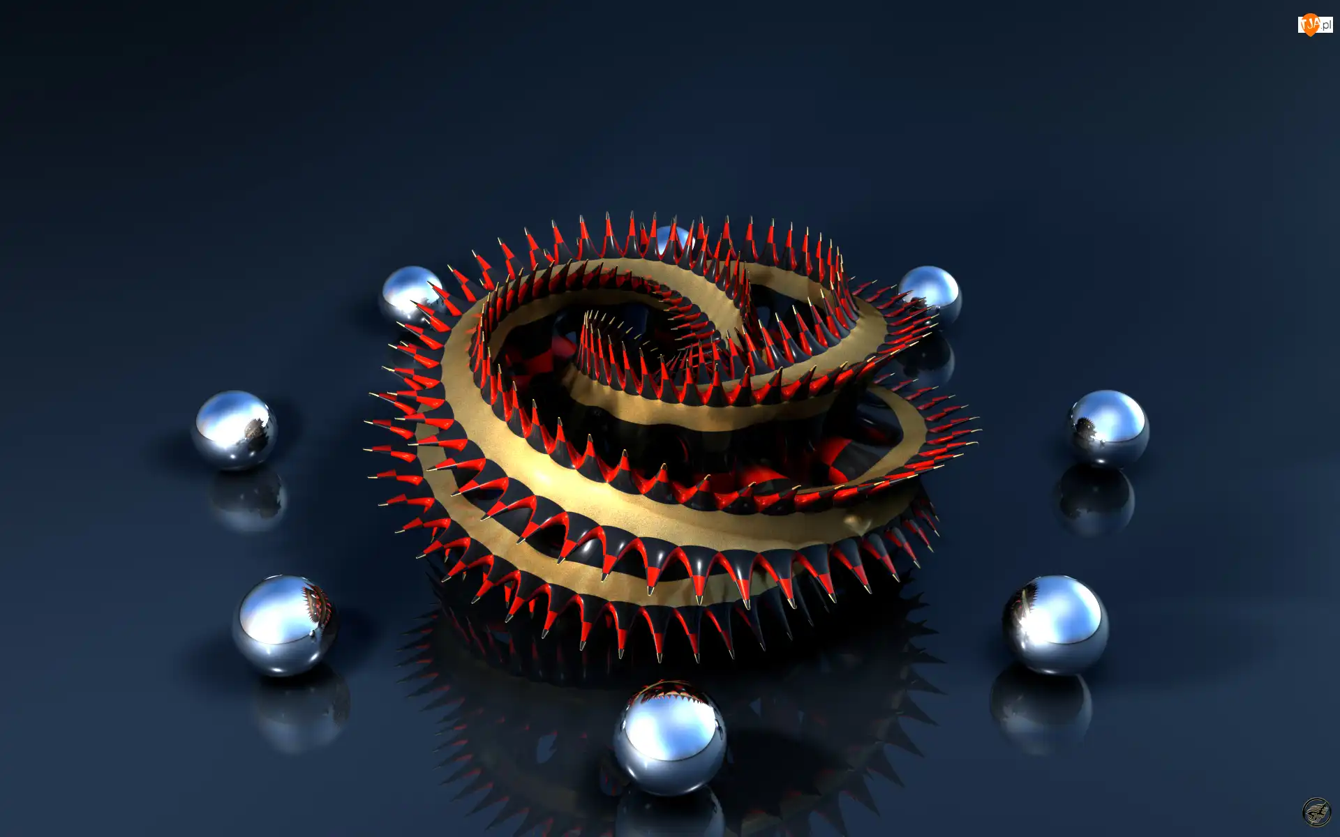 Labirynt, Grafika 3D, Kulki
