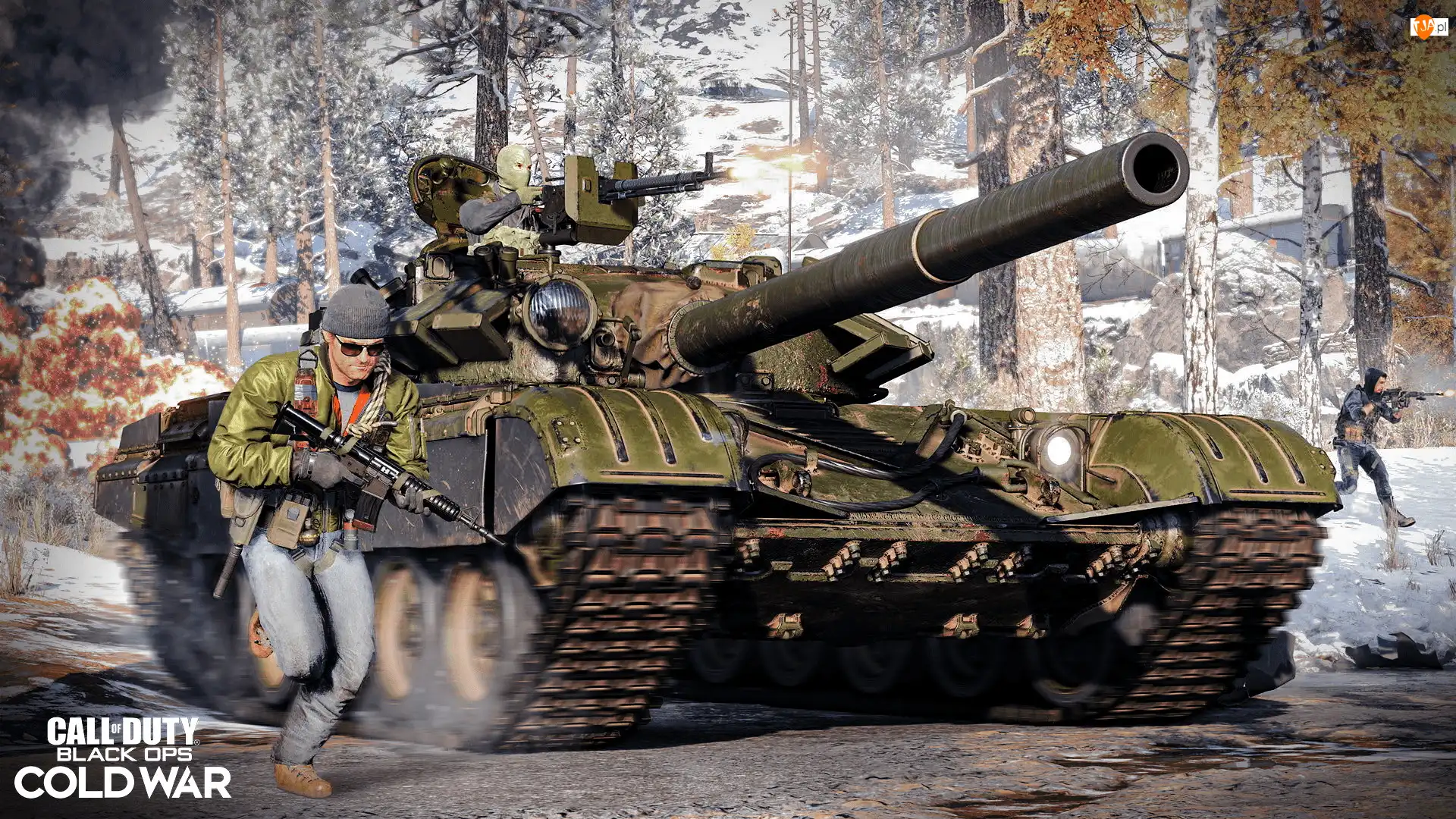 Czołg, Postacie, Call of Duty Black Ops Cold War, Gra, Uzbrojone