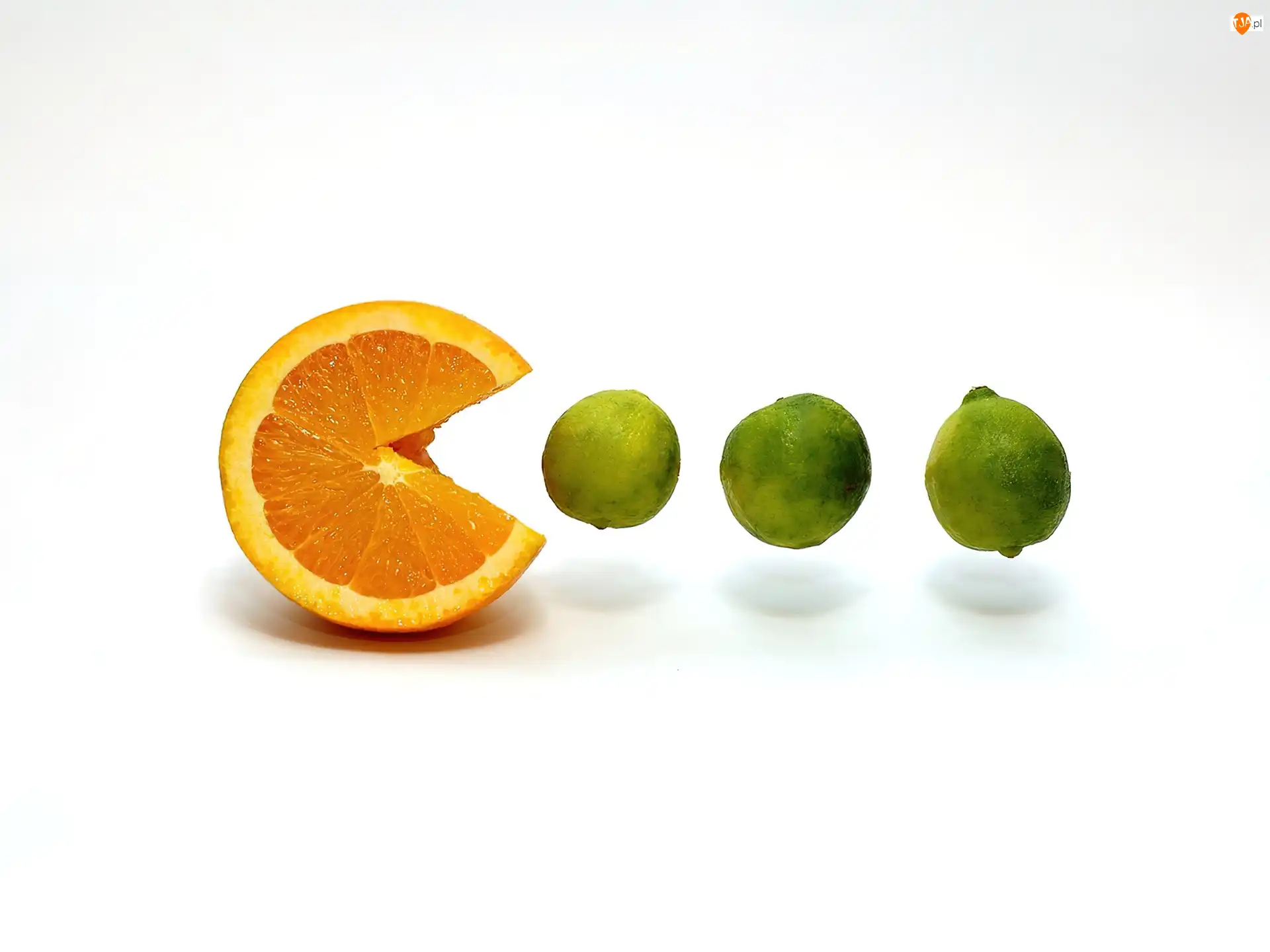 Pac Man, Głodna, Pomarańcza