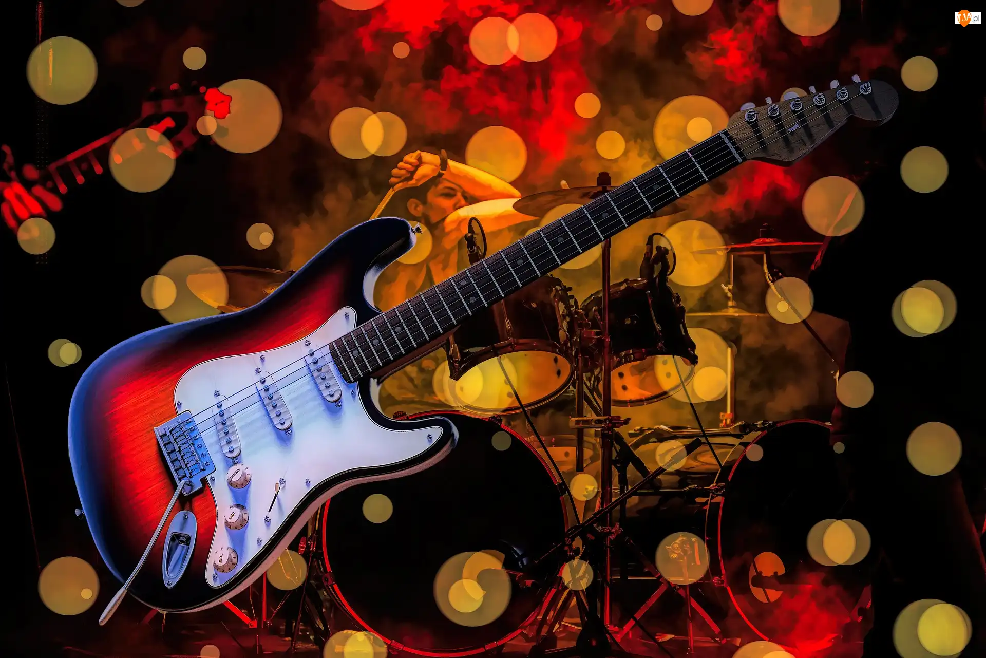 Zespół, Gitara, Perkusja