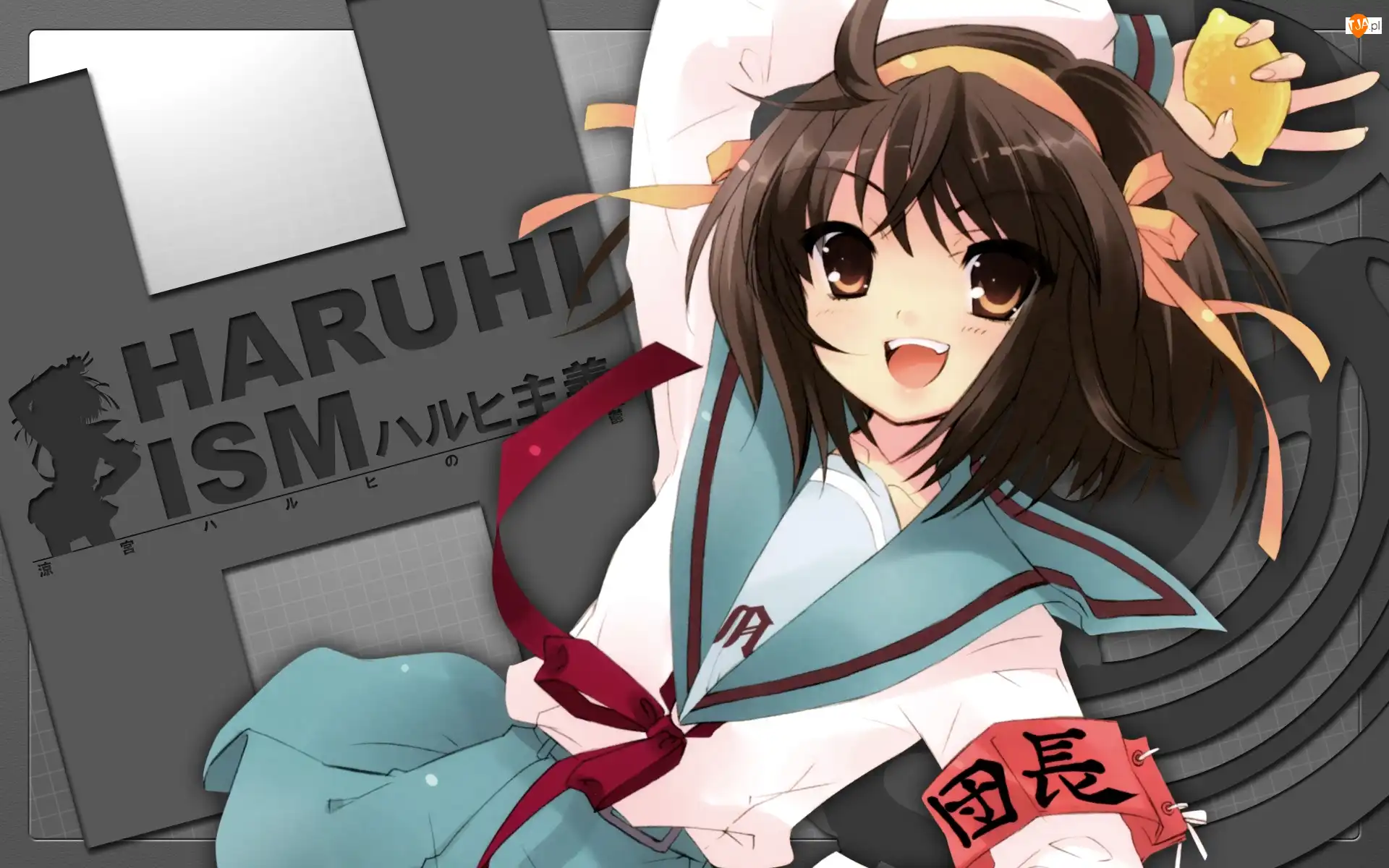 niebieski kołnierz, Suzumiya Haruhi No Yuuutsu, dziewczyna
