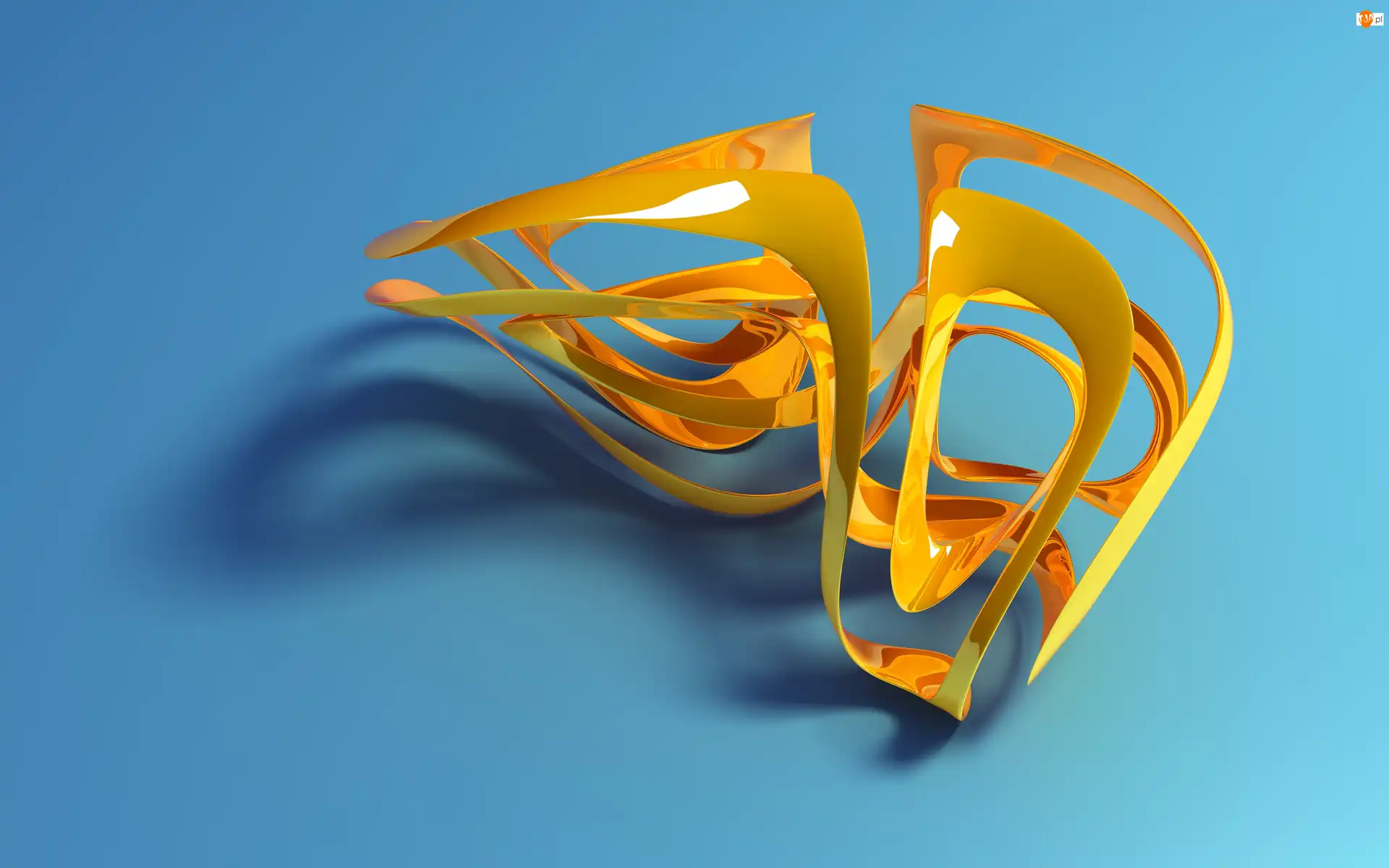 Obiekt, Grafika 3D, Żółty