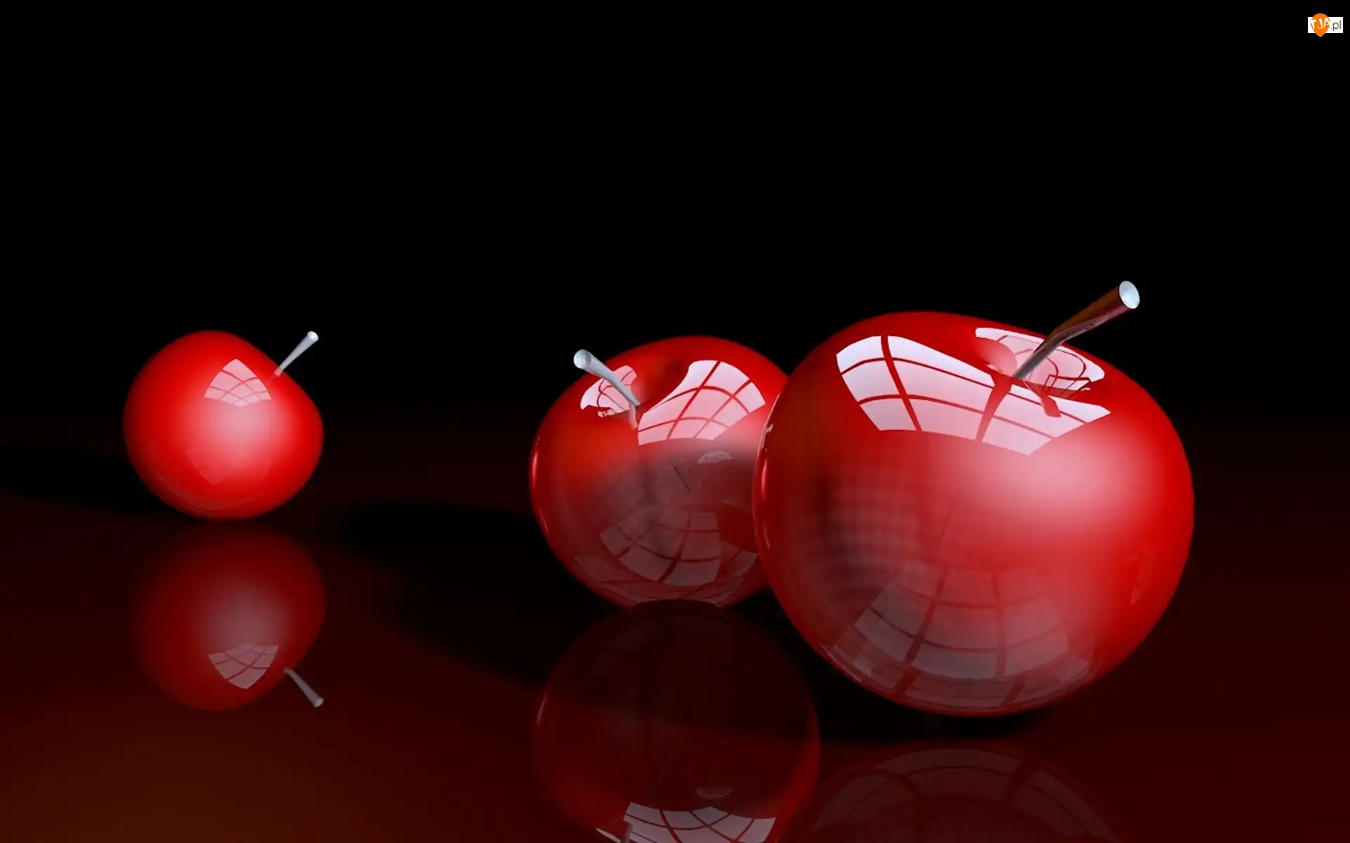 Jabłka, 3D