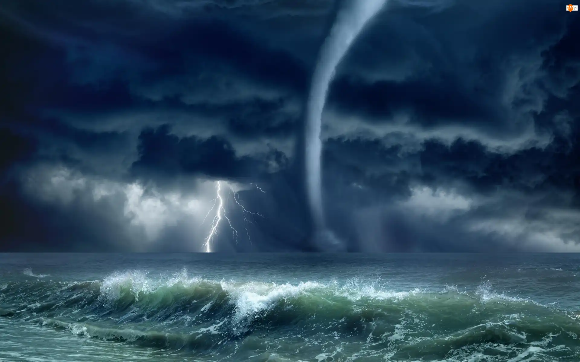 Tornado, Morze, Błyskawice