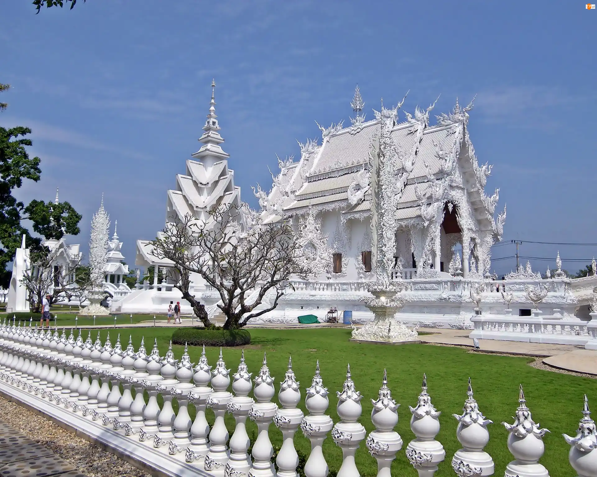 Tajlandia, Biała Świątynia, Wat Rong Khun, Prowincja Chiang Rai