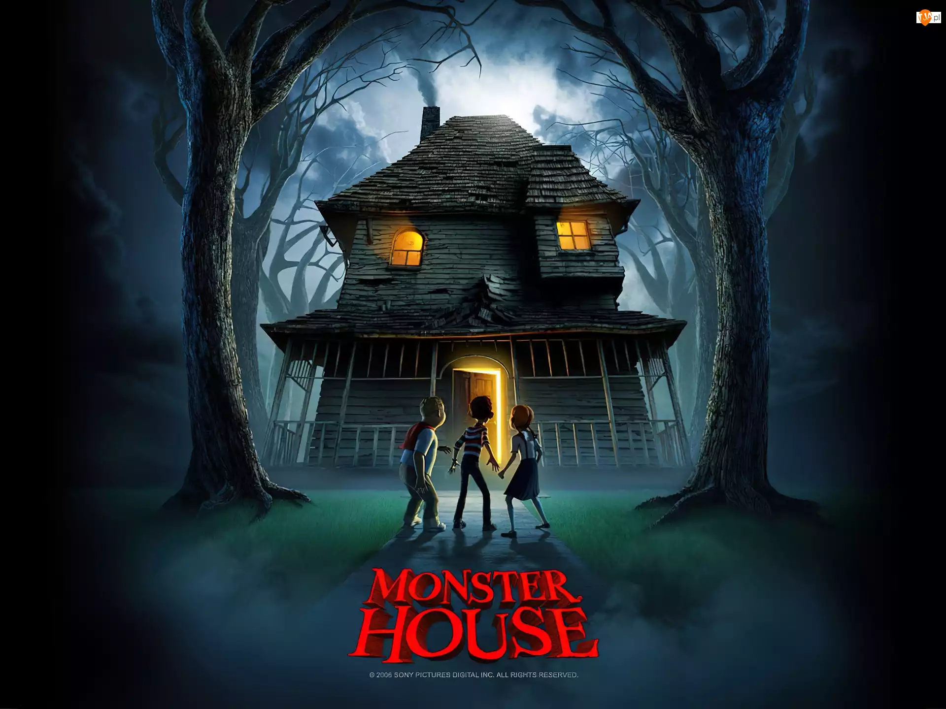horror, Straszny dom, Monster House, dzieci
