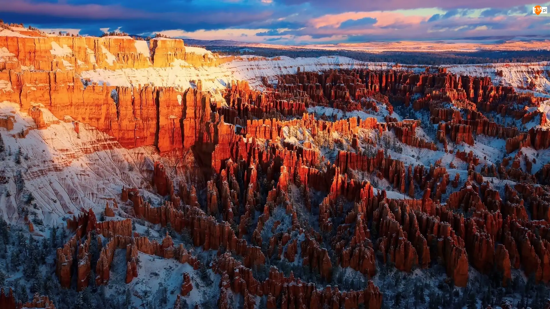 Skały, Stany Zjednoczone, Park Narodowy Bryce Canyon, Kanion, Stan Utah
