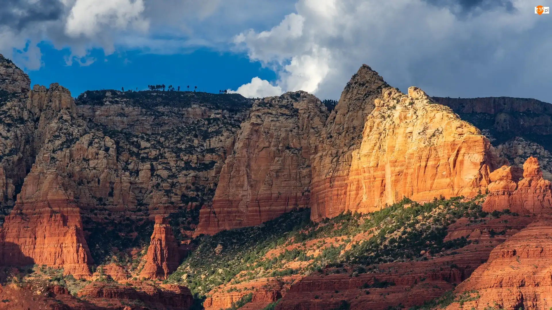 Stany Zjednoczone, Skały, Sedona, Arizona