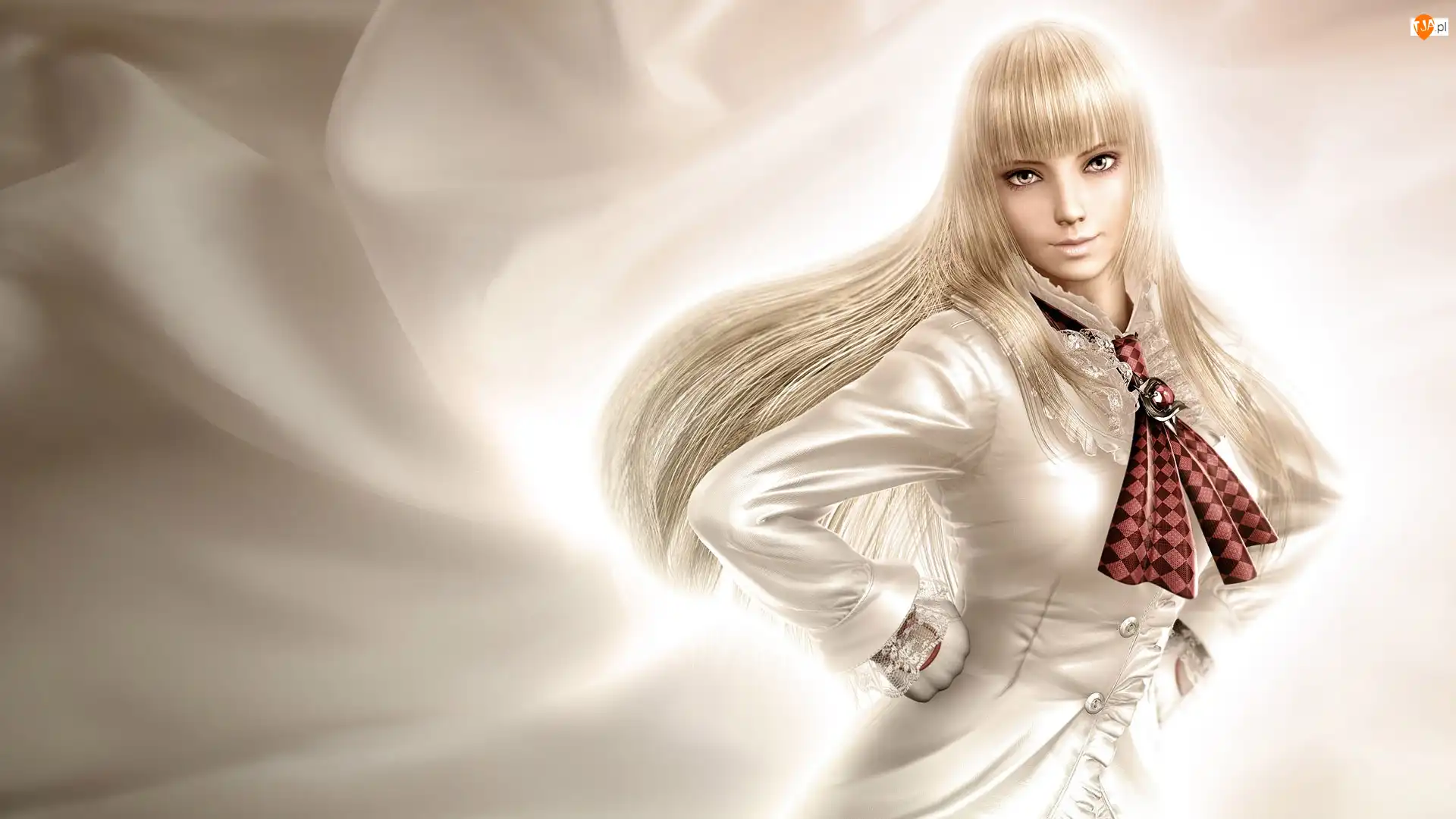 Blondynka, Tekken 5, Długowłosa, Piękna, Lili