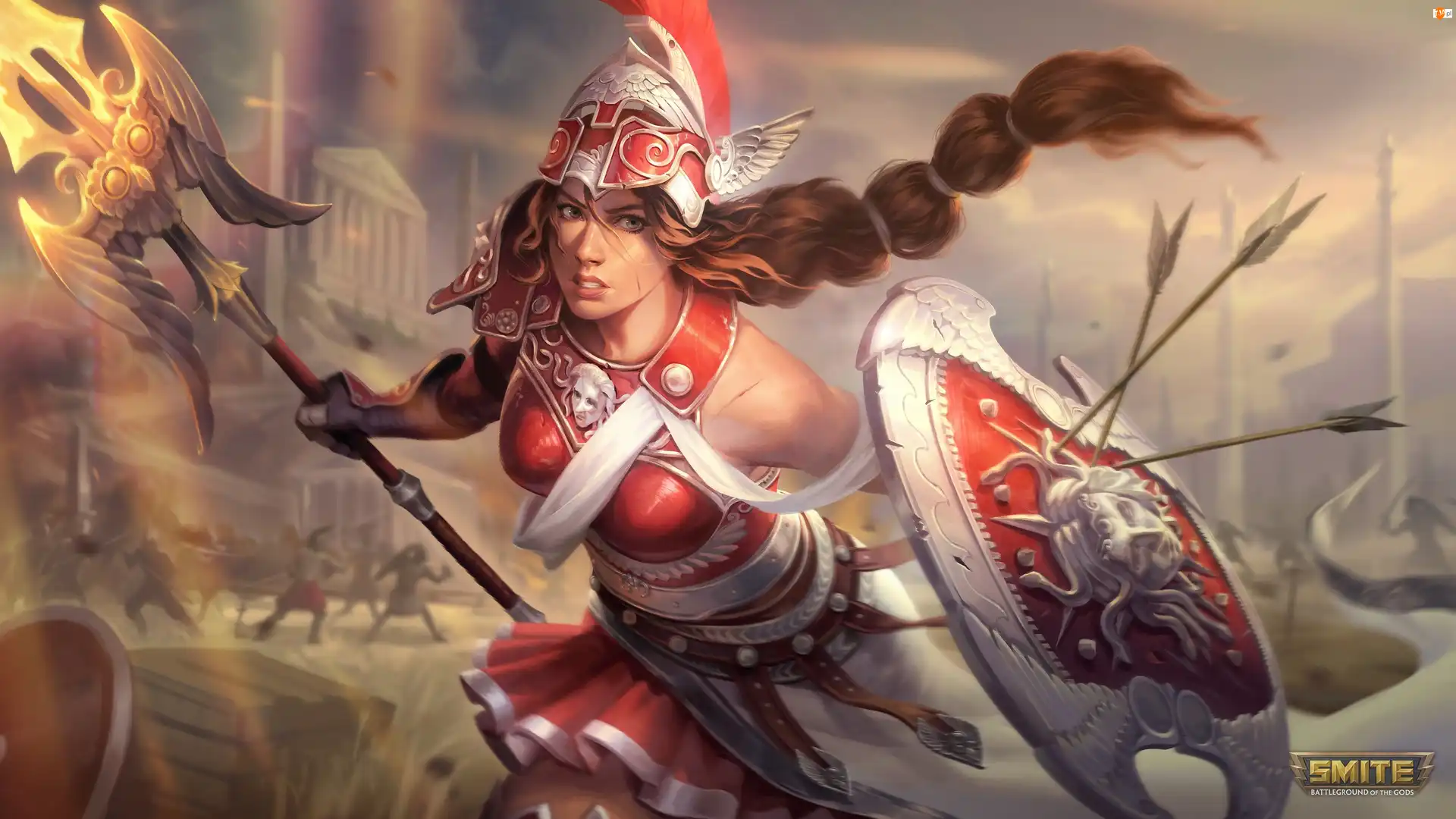 Smite, Postać, Athena, Gra