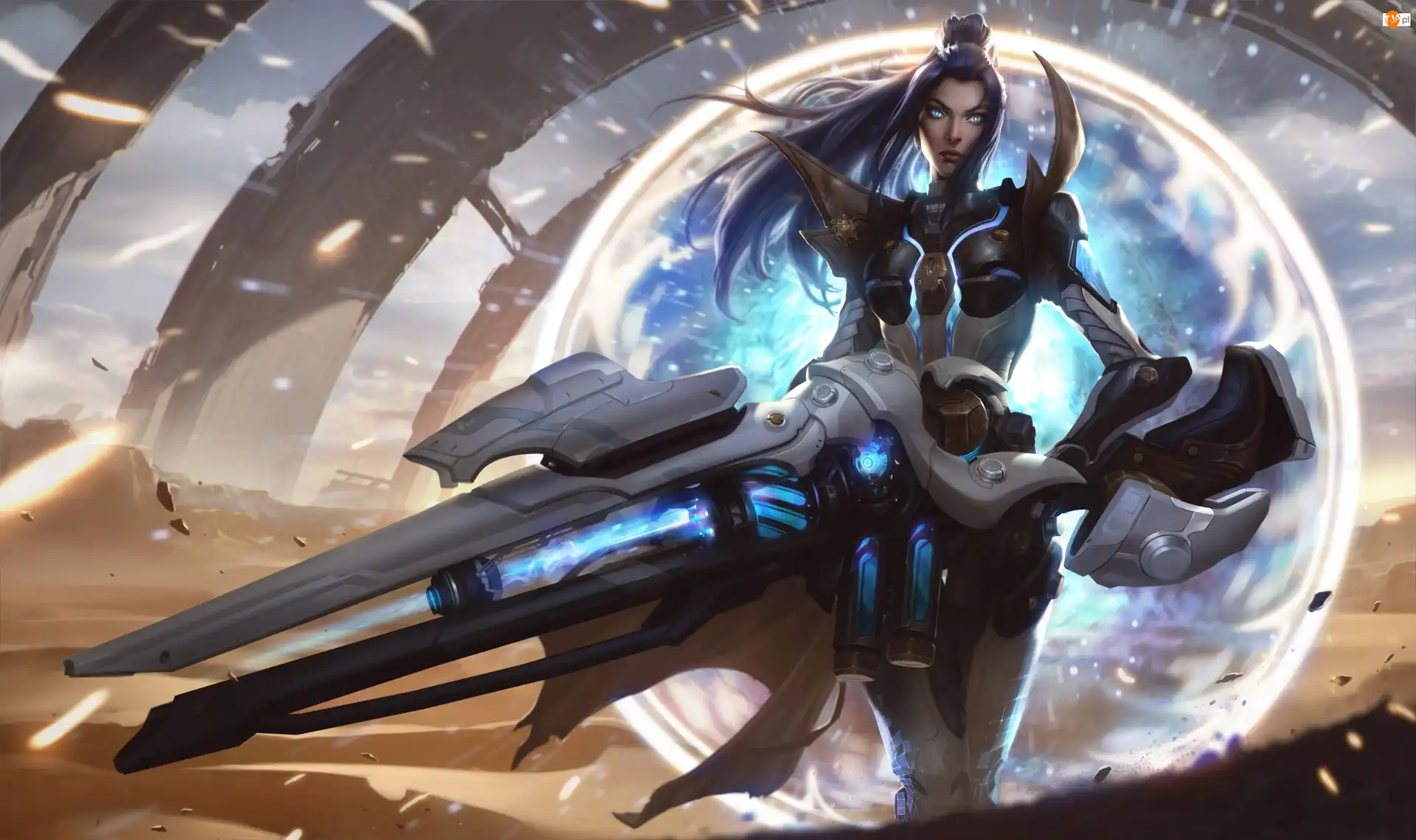 Postać, Wojowniczka, League of Legends, Gry, Caitlyn