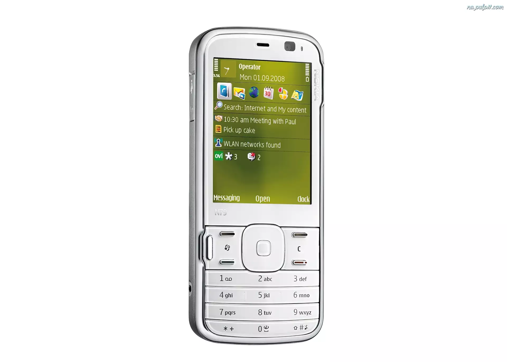 3.5G, Nokia N79, Srebrna