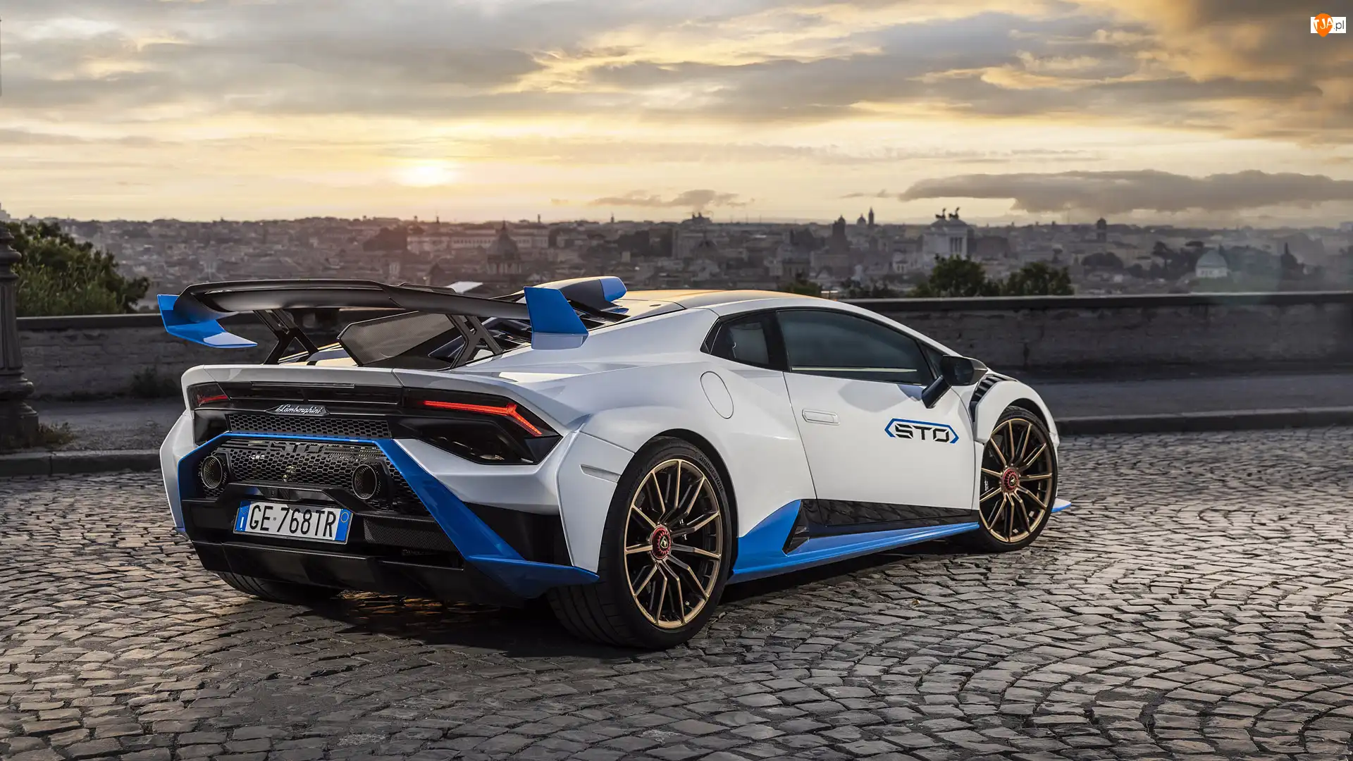 Tył, Lamborghini Huracan STO