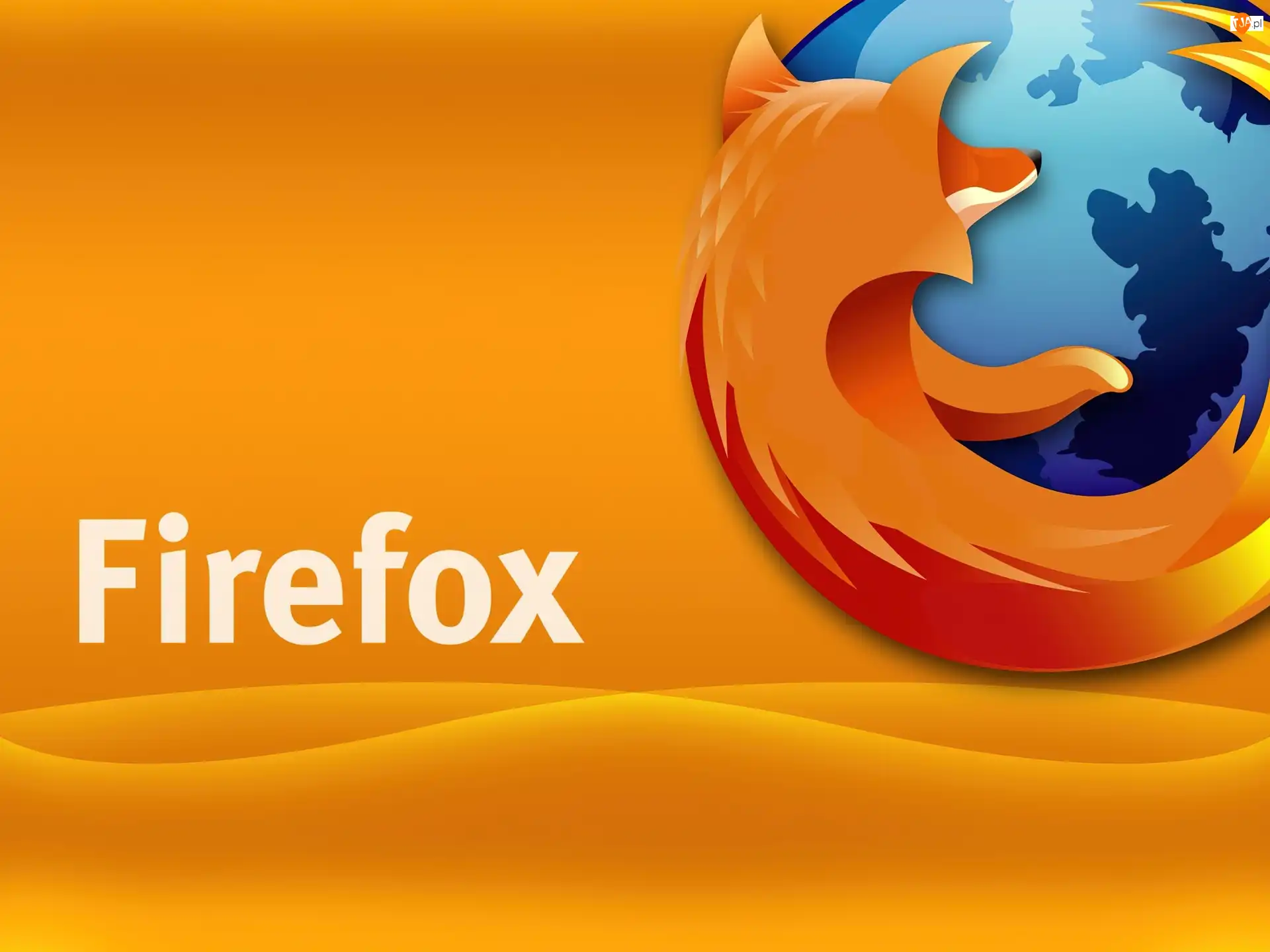 Tło, Firefox, Pomarańczowe