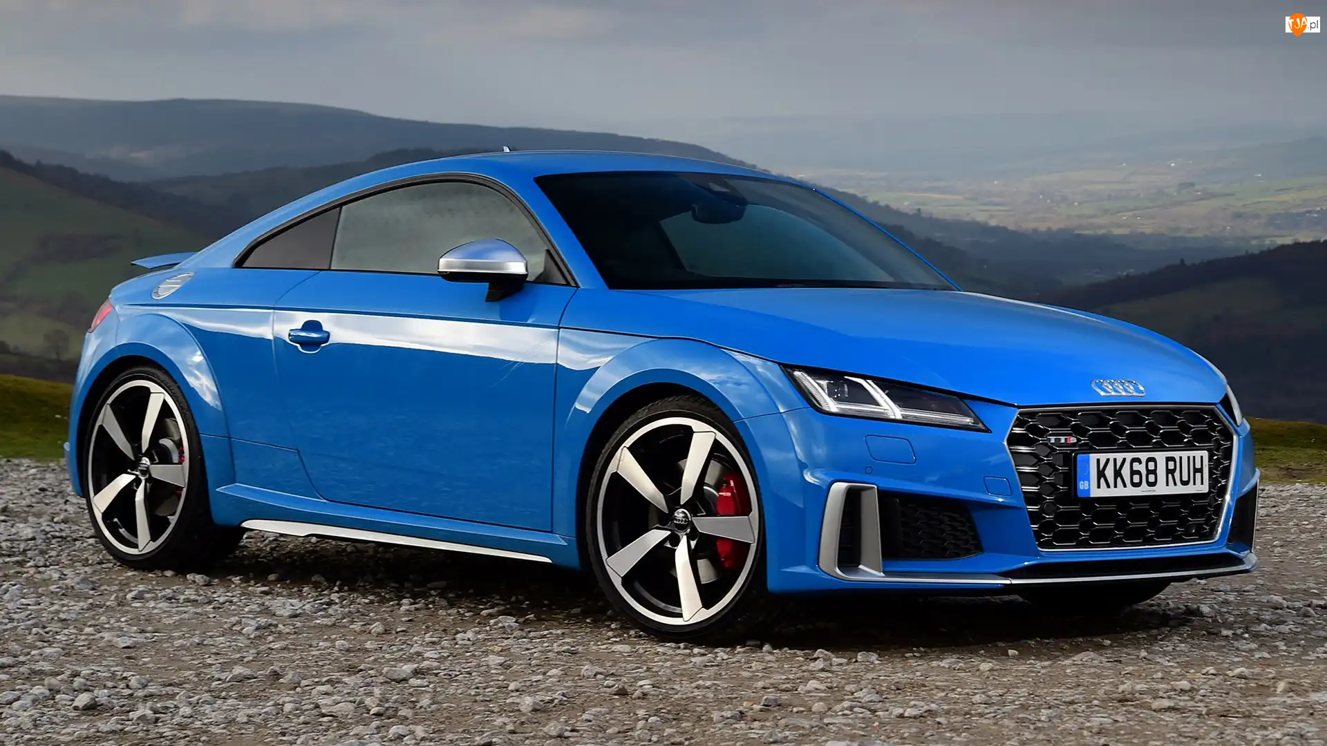 Audi TTS Coupe, Niebieskie