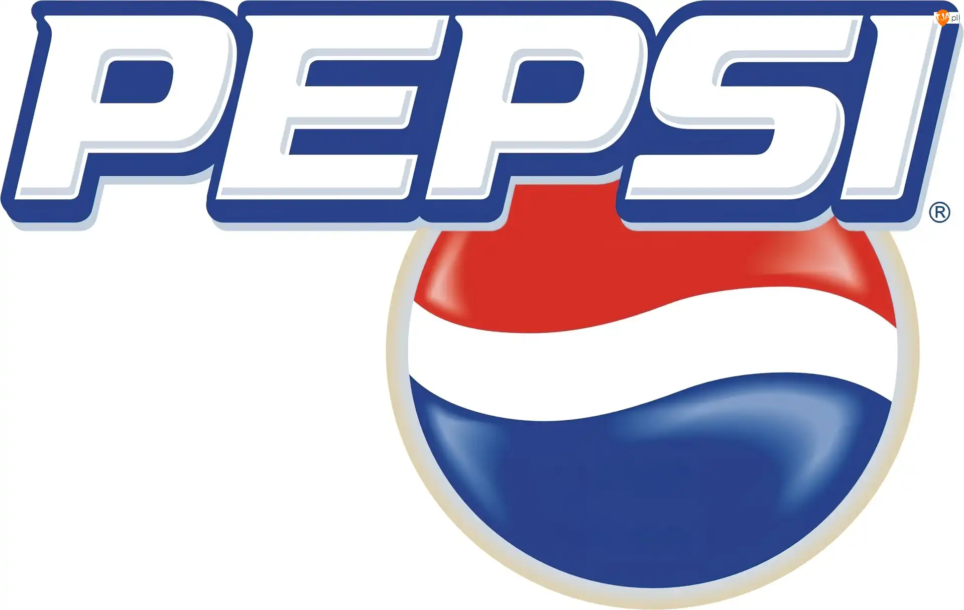 Tło, Pepsi, Logo, Białe