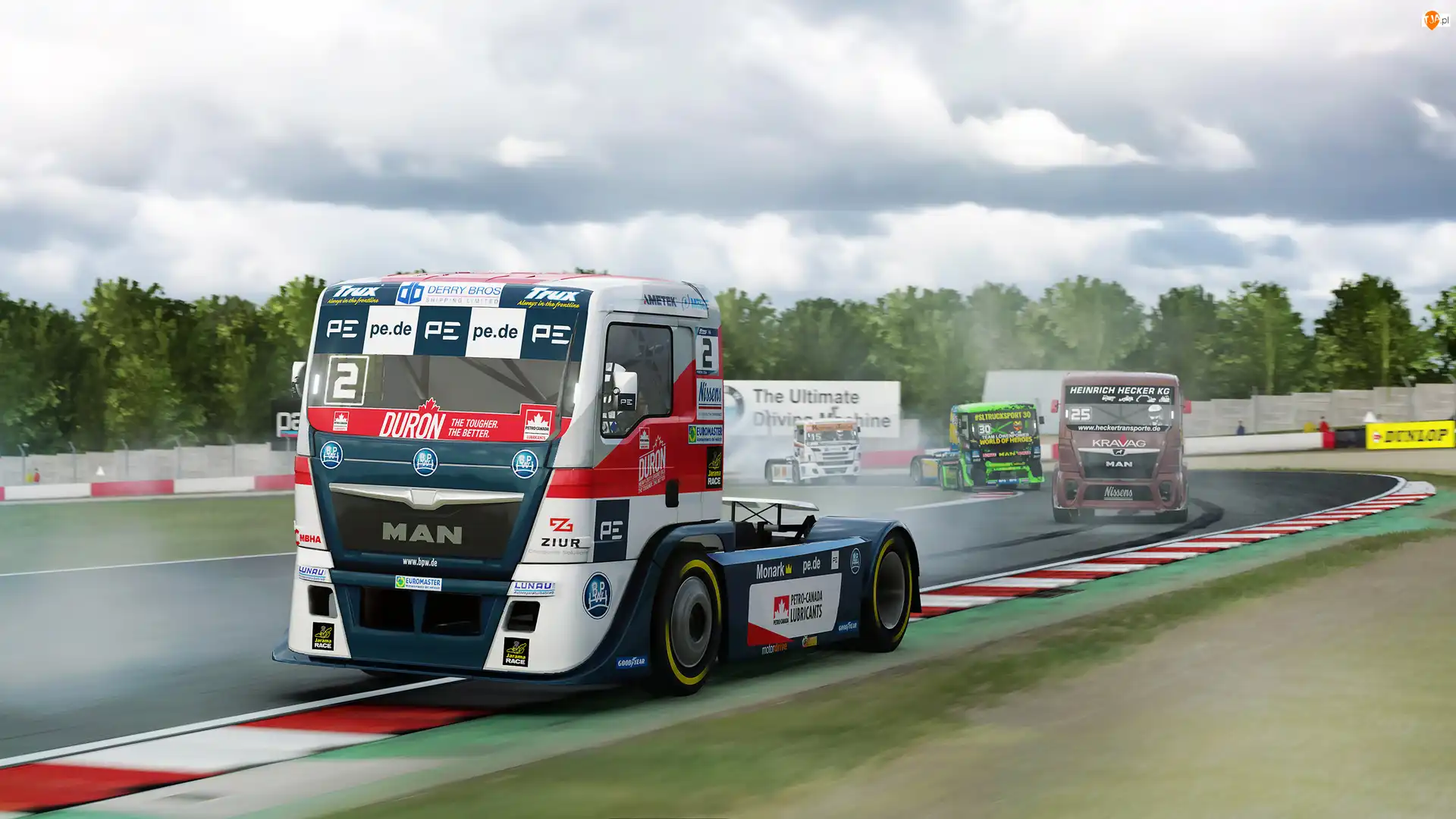 Ciężarówki, Wyścig, Assetto Corsa, Gra, Tor