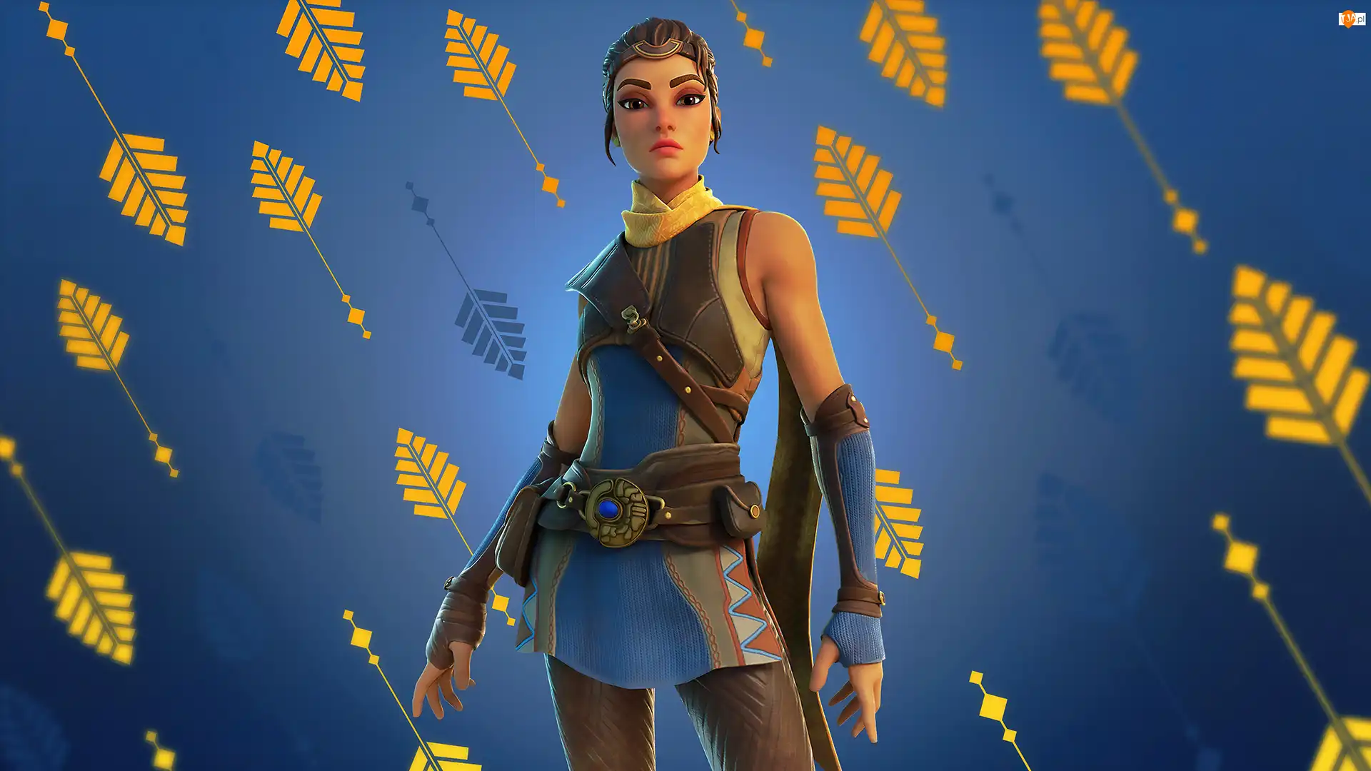 Postać, Kobieta, Fortnite, Gra, Windwalker