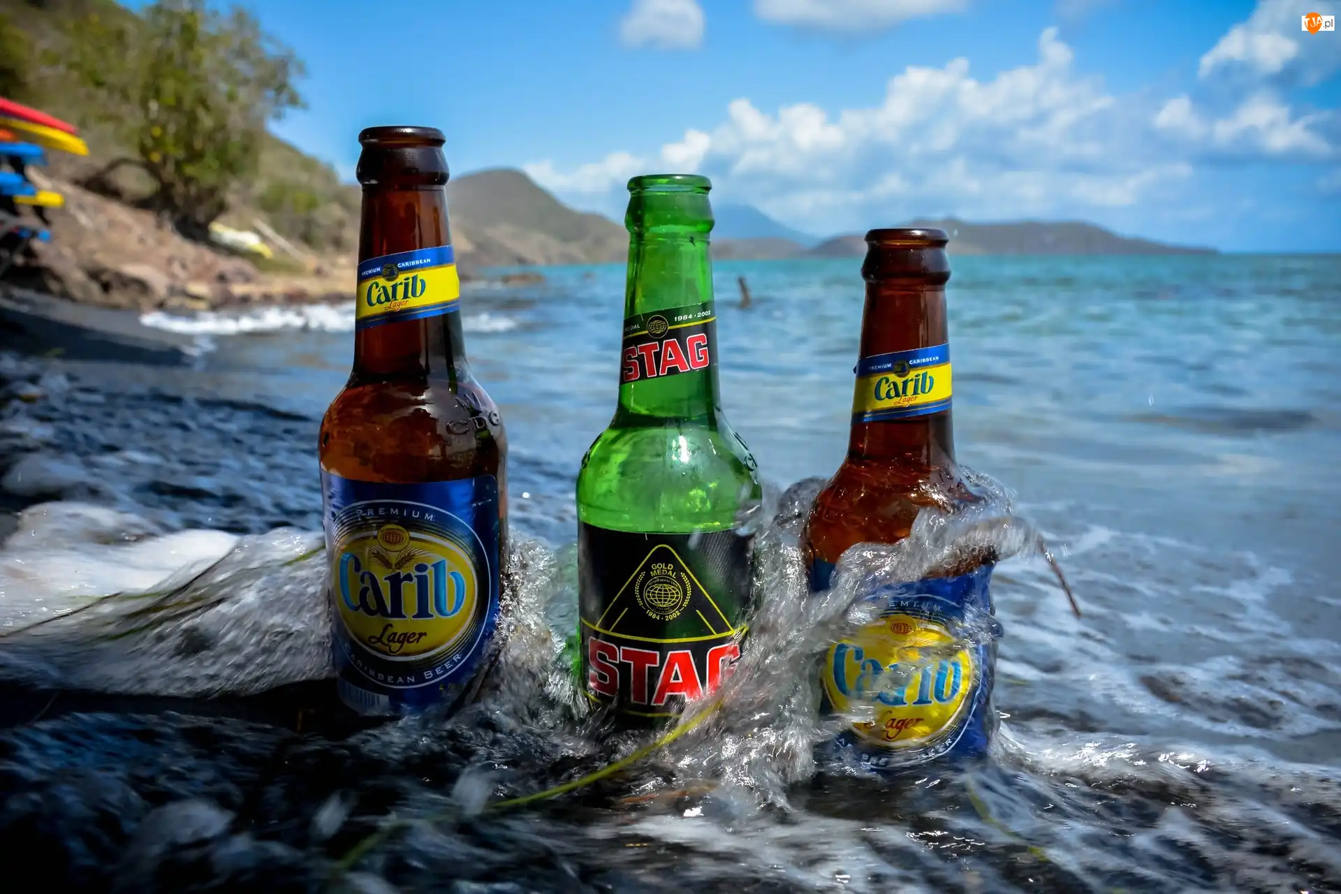 Fale, Piwo, Butelki