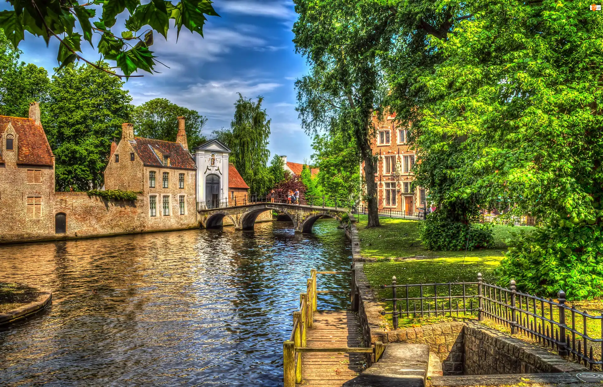 belgia, Domy, Most