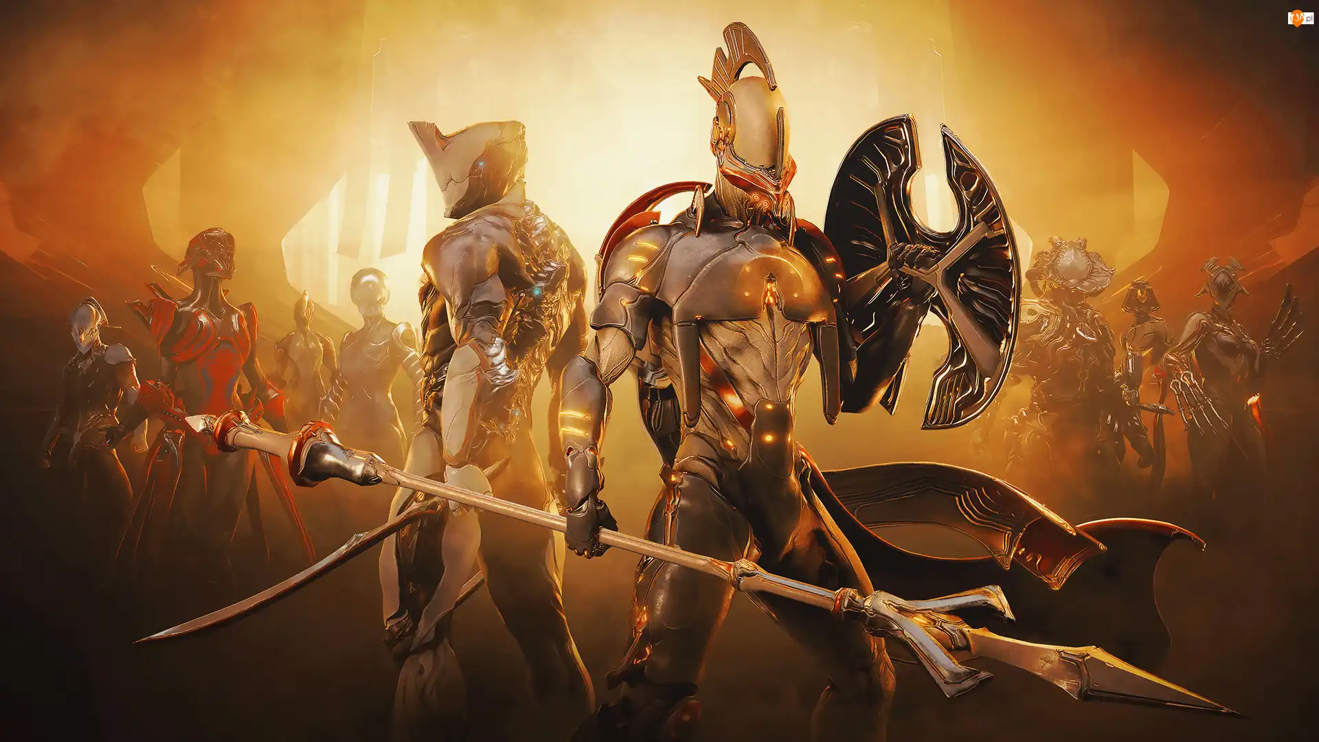 Warframe, Gra, Styanax, Tarcza, Postać, Włócznia