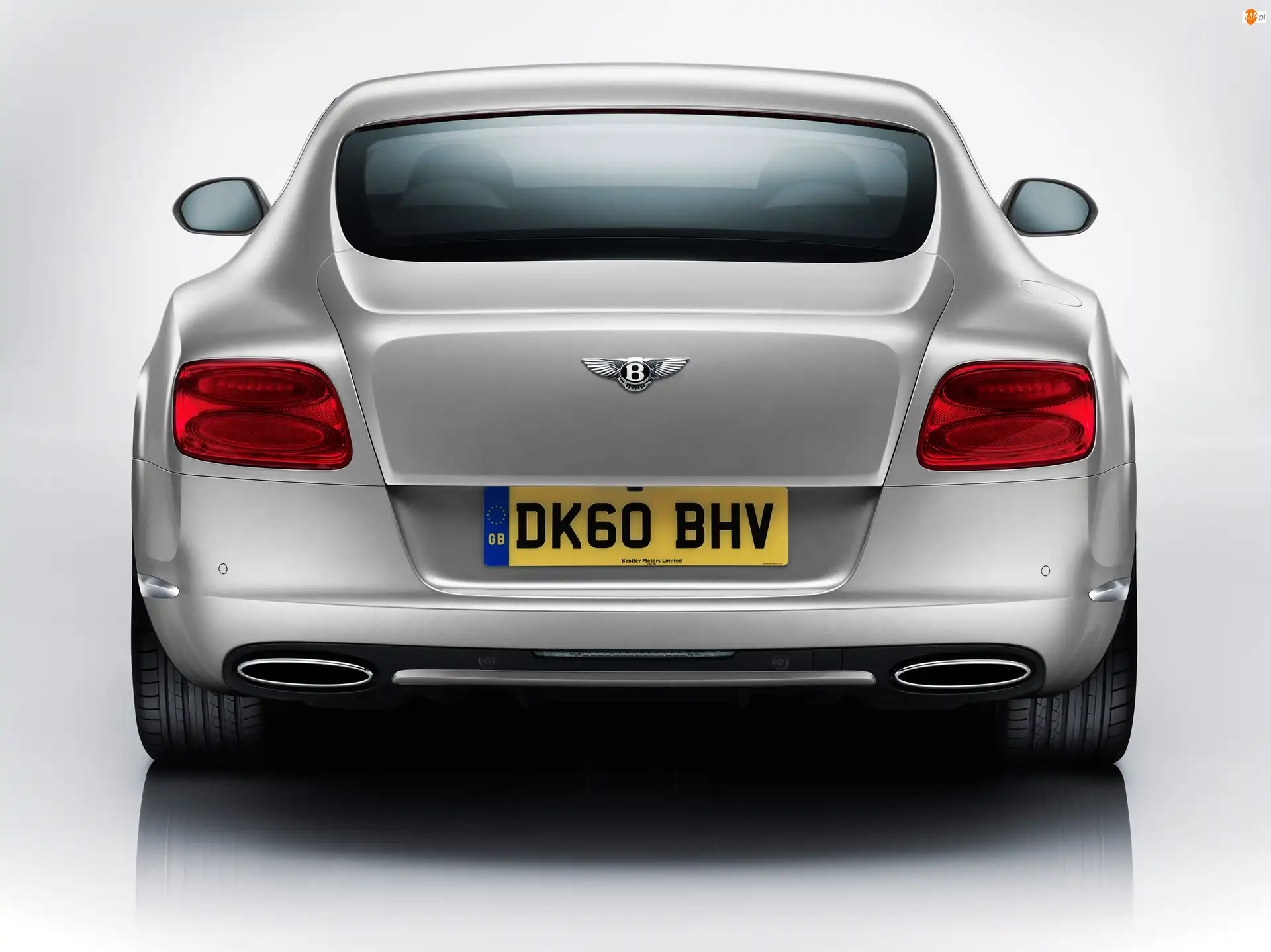 Tył, Bentley Continental GT, Lampy